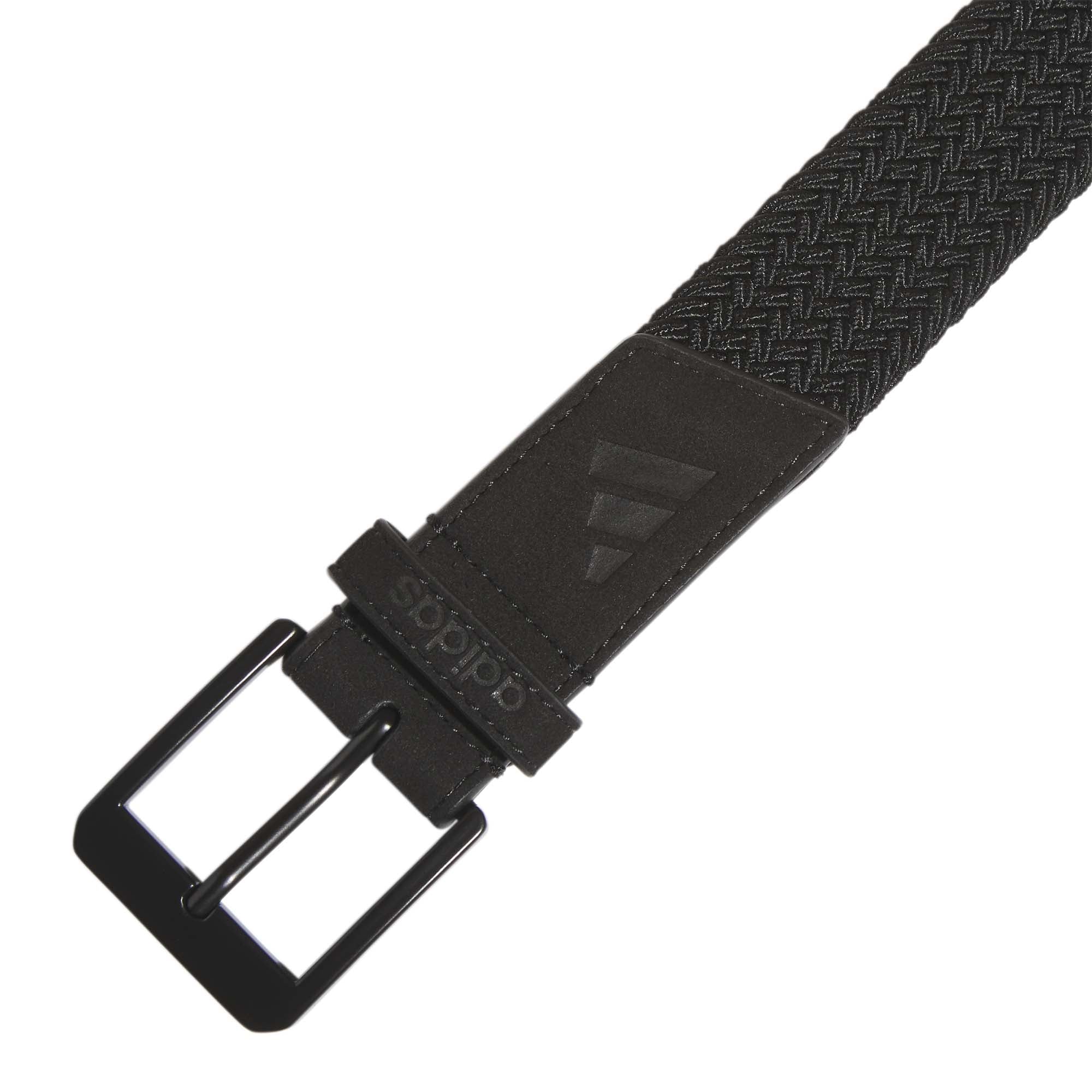 Adidas Braided Stretch Belt - Black - Image 2