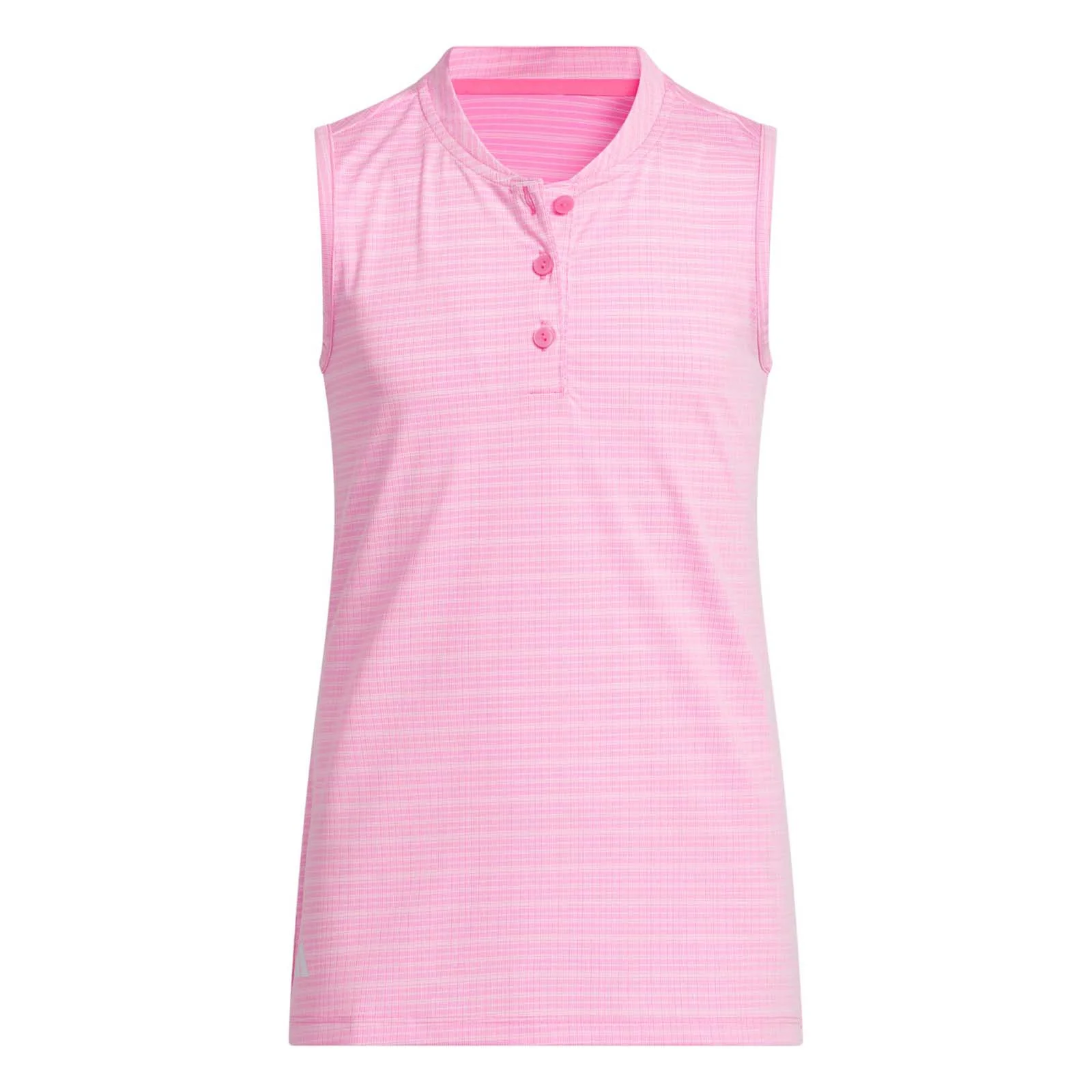 Adidas Junior's Sleeveless Polo - Lucid Pink