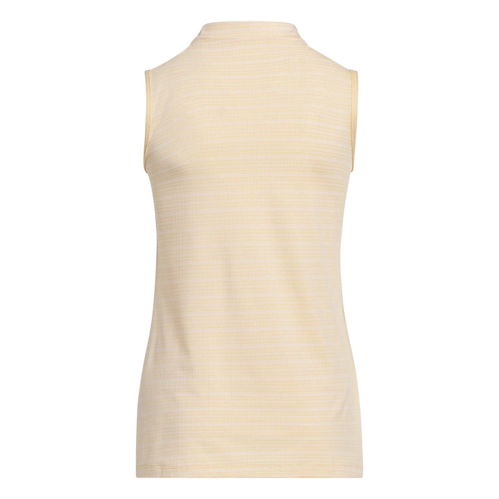 Adidas Junior's Sleeveless Polo - Semi Ice Tangerine - Image 2