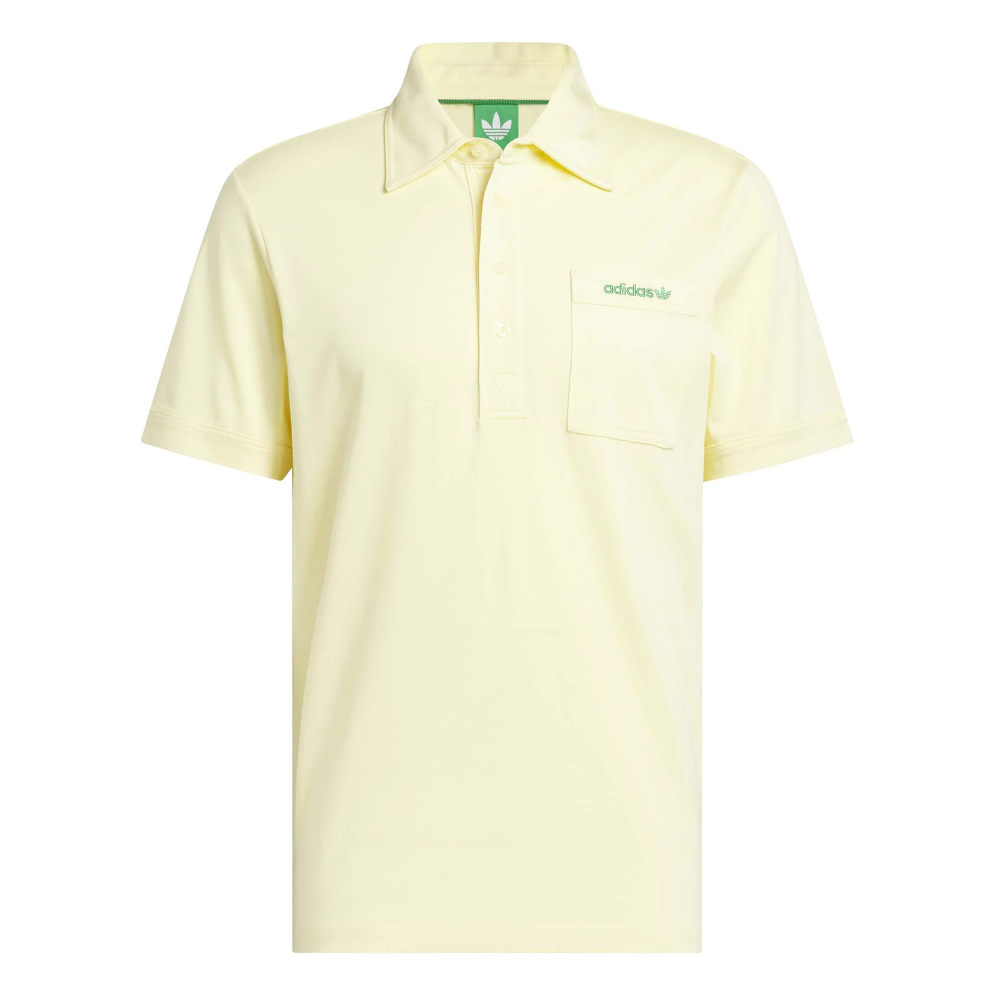 Adidas Men's Originals Archive Pocket Polo Shirt - Almost Yellow