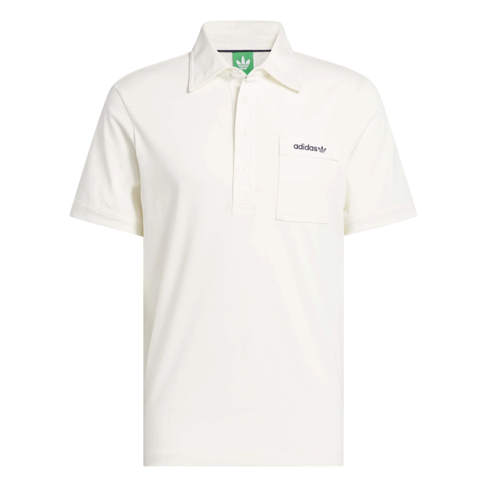 Adidas Men's Originals Archive Pocket Polo Shirt - Chalk White