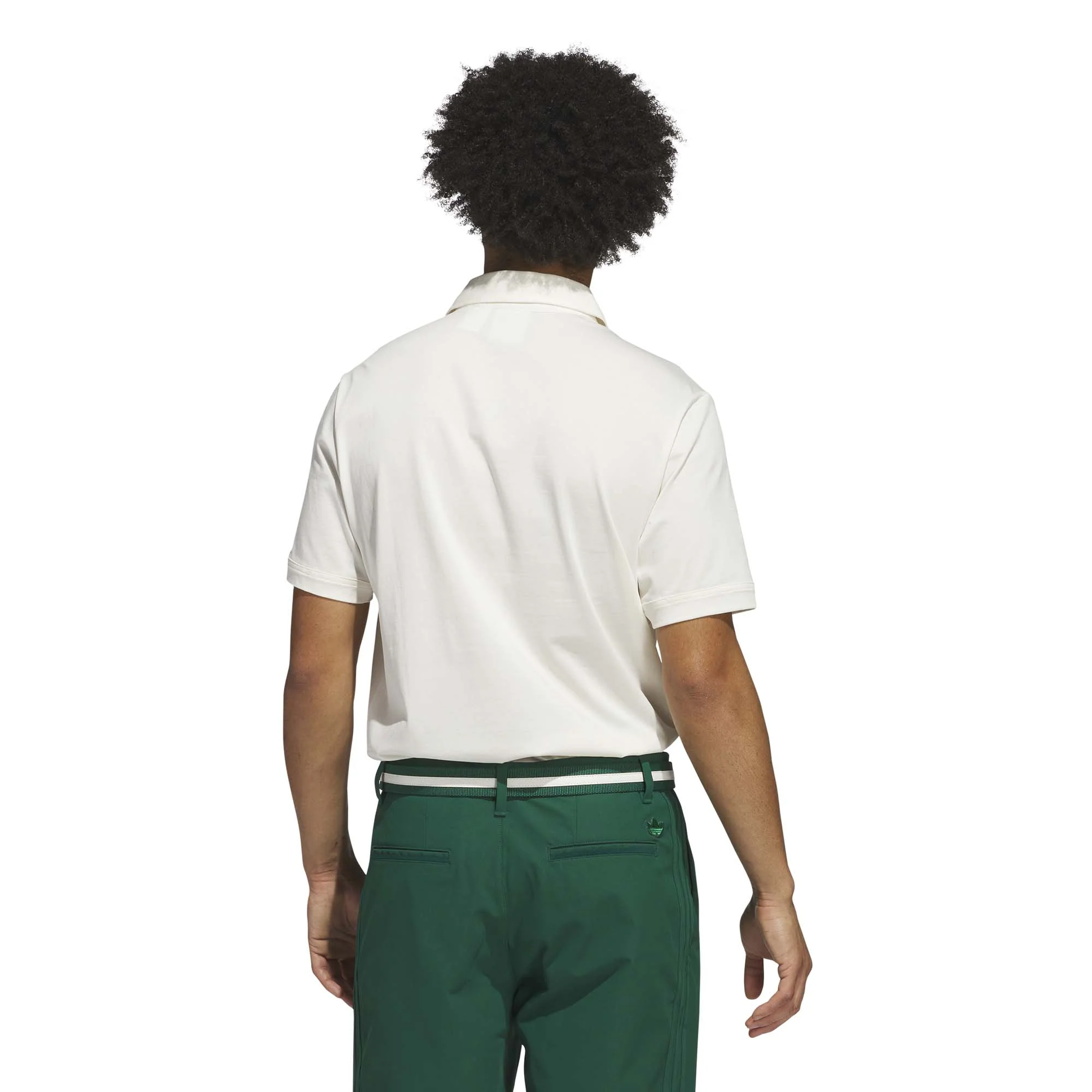 Adidas Men's Originals Archive Pocket Polo Shirt - Chalk White - Image 3