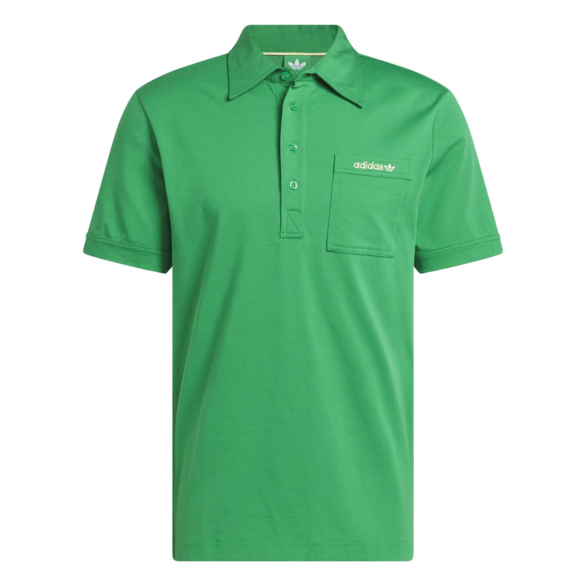 Adidas Men's Originals Archive Pocket Polo Shirt - Green
