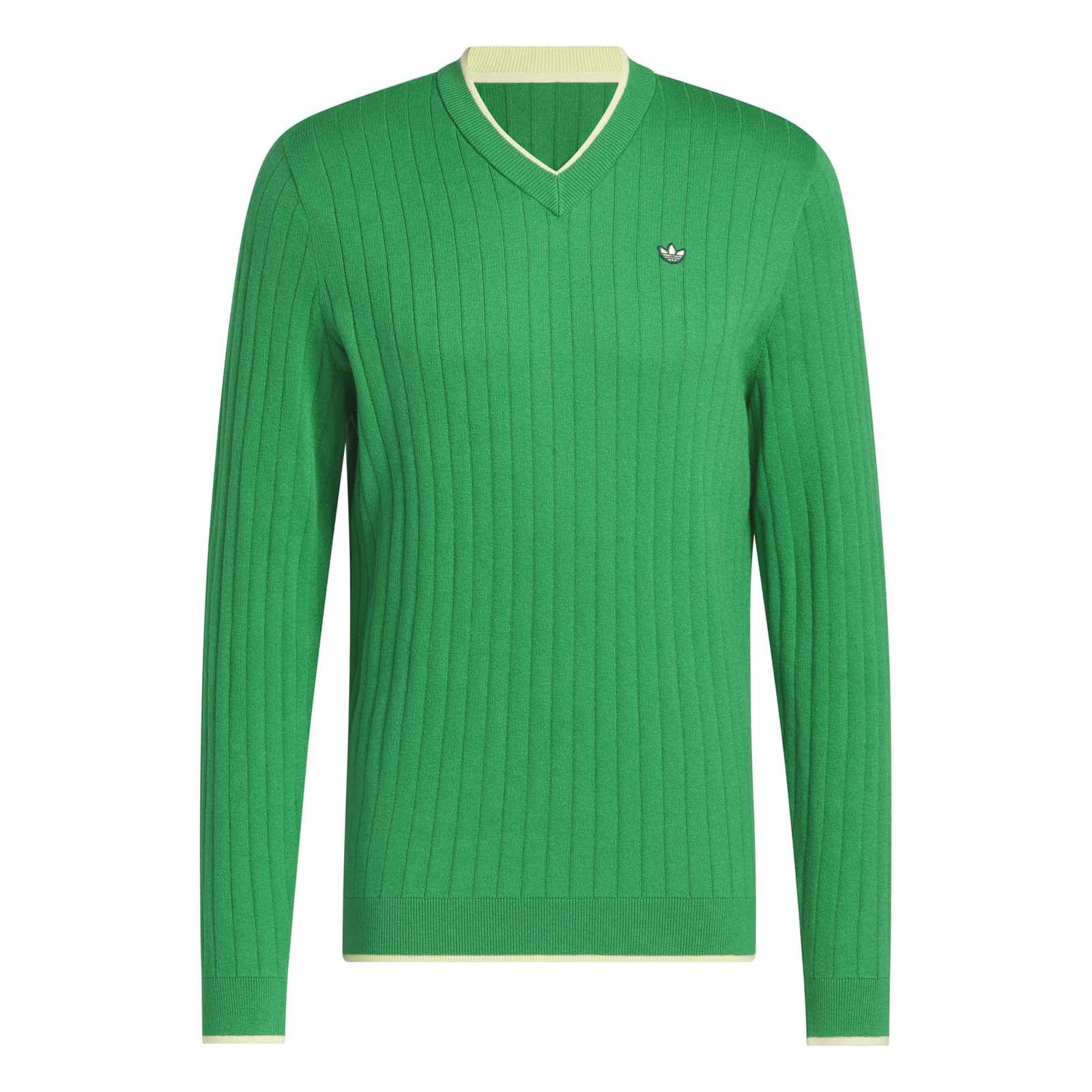 Adidas Men's Originals Cashmere Knit Sweater - Green