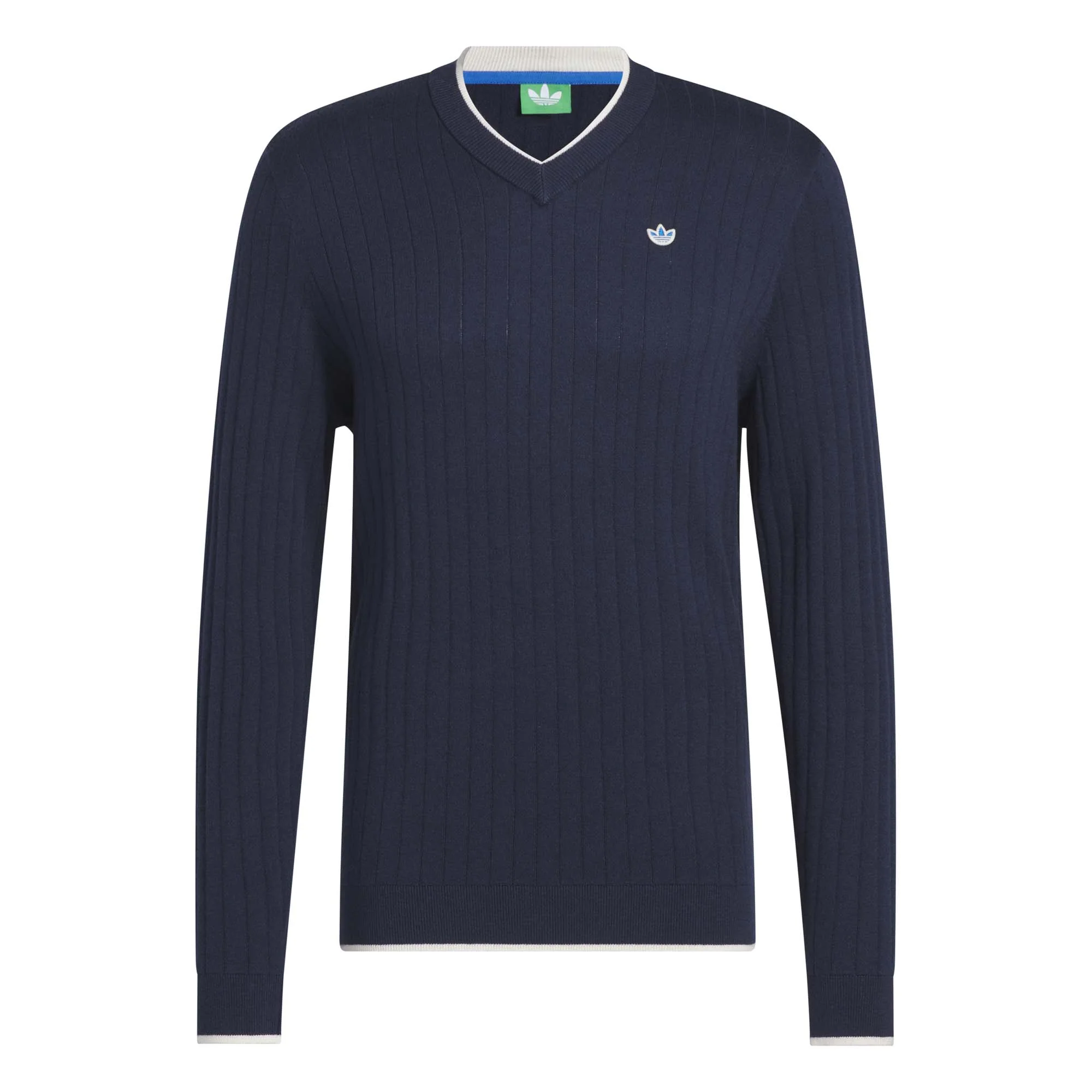 Adidas Men's Originals Cashmere Knit Sweater - Night Indigo