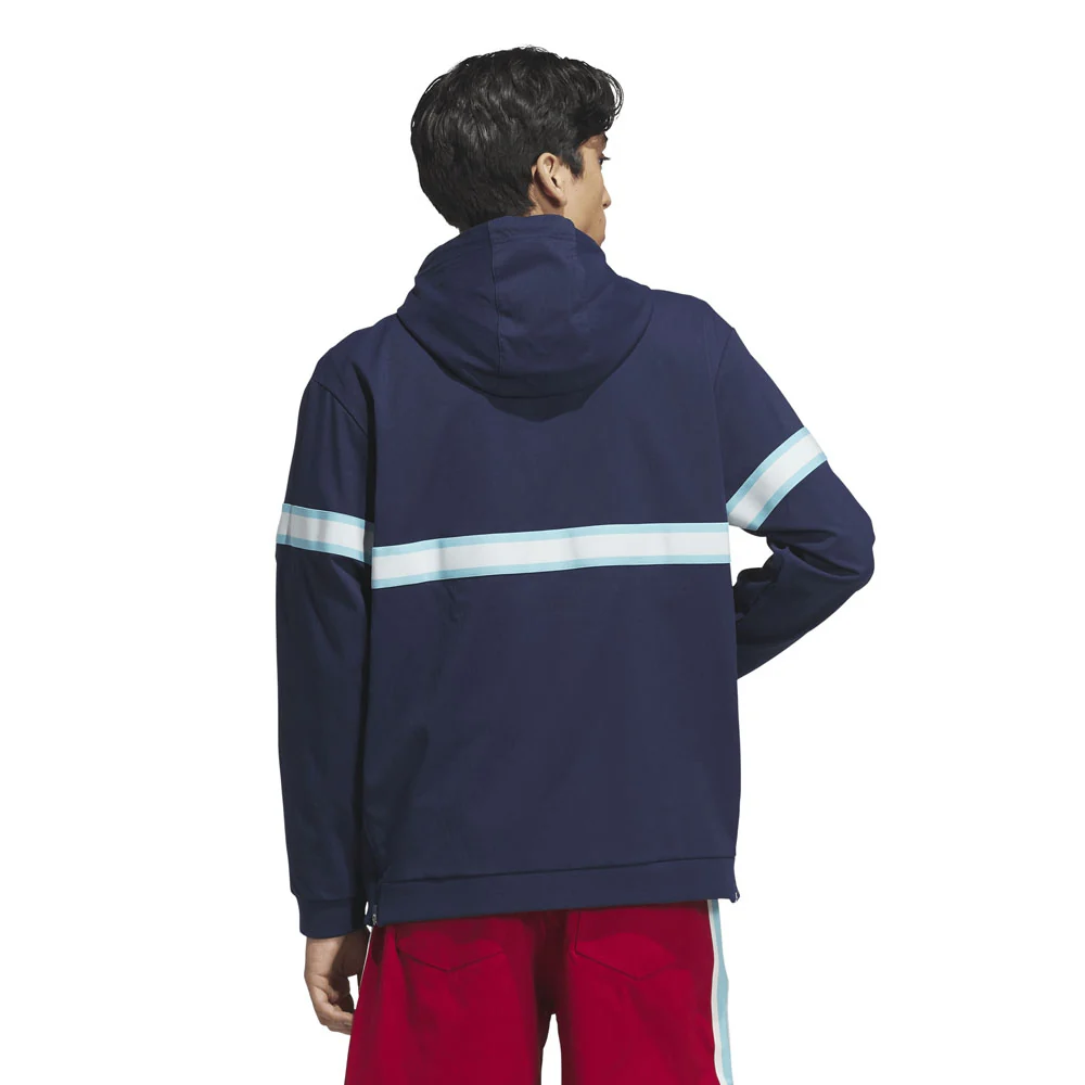 Adidas Men's Originals Summer Anorak - Night Indigo - Image 3