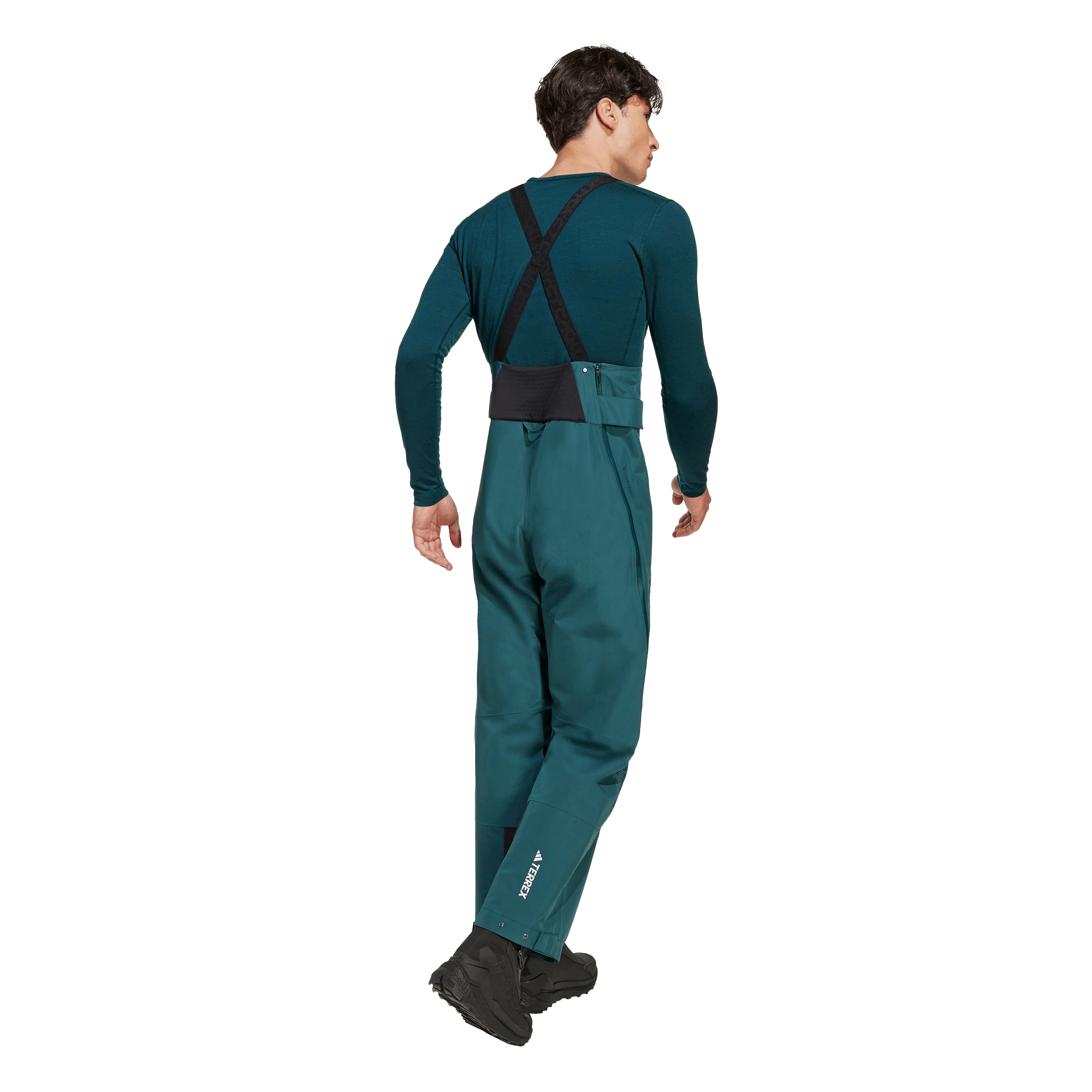 Adidas Terrex Men's Xperior Hybrid PRIMEKNIT CLIMAPROOF+ Bib Pants - Image 4