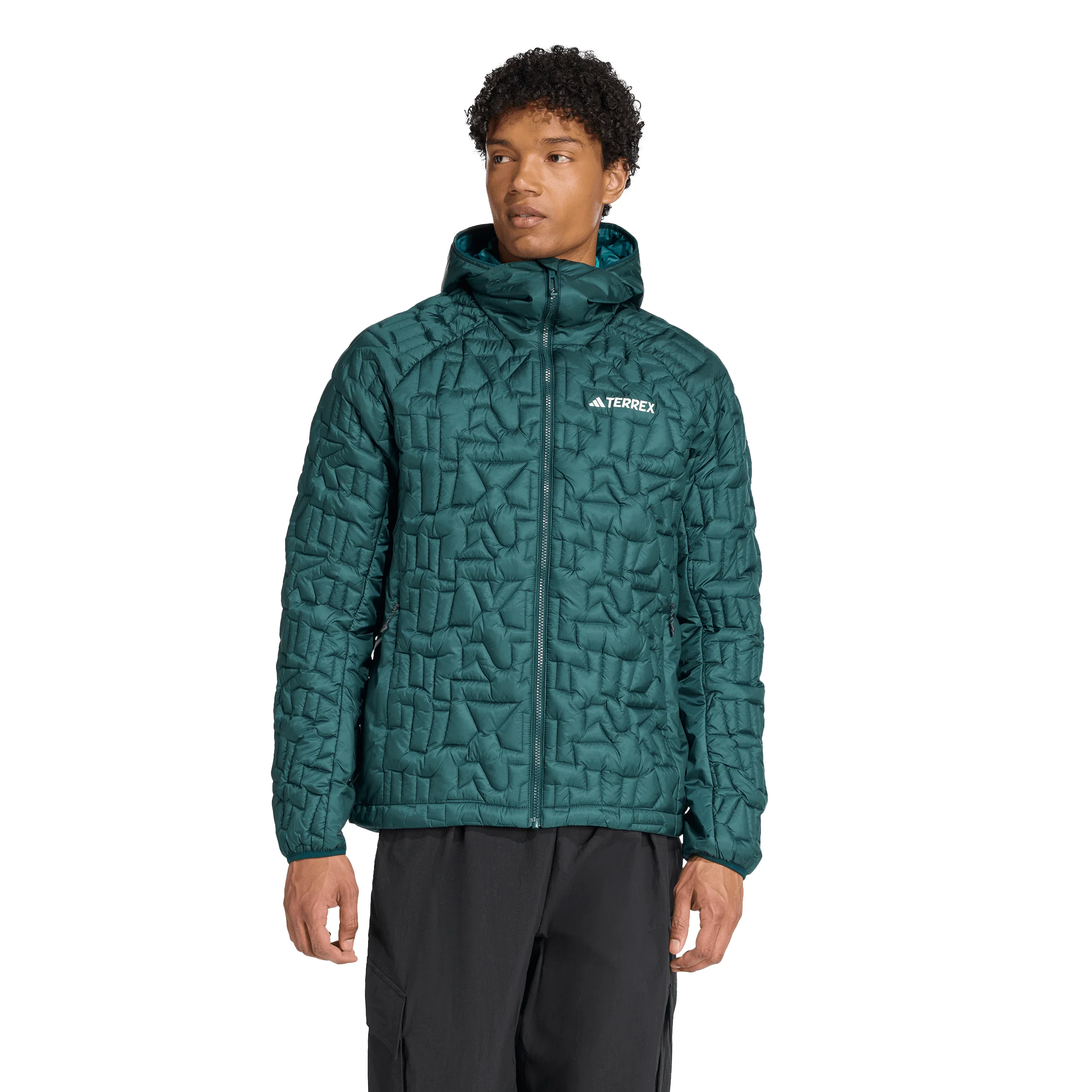 Adidas Terrex Men's Xperior PrimaLoft Loose Fill Insulated Hooded Jacket - Image 3