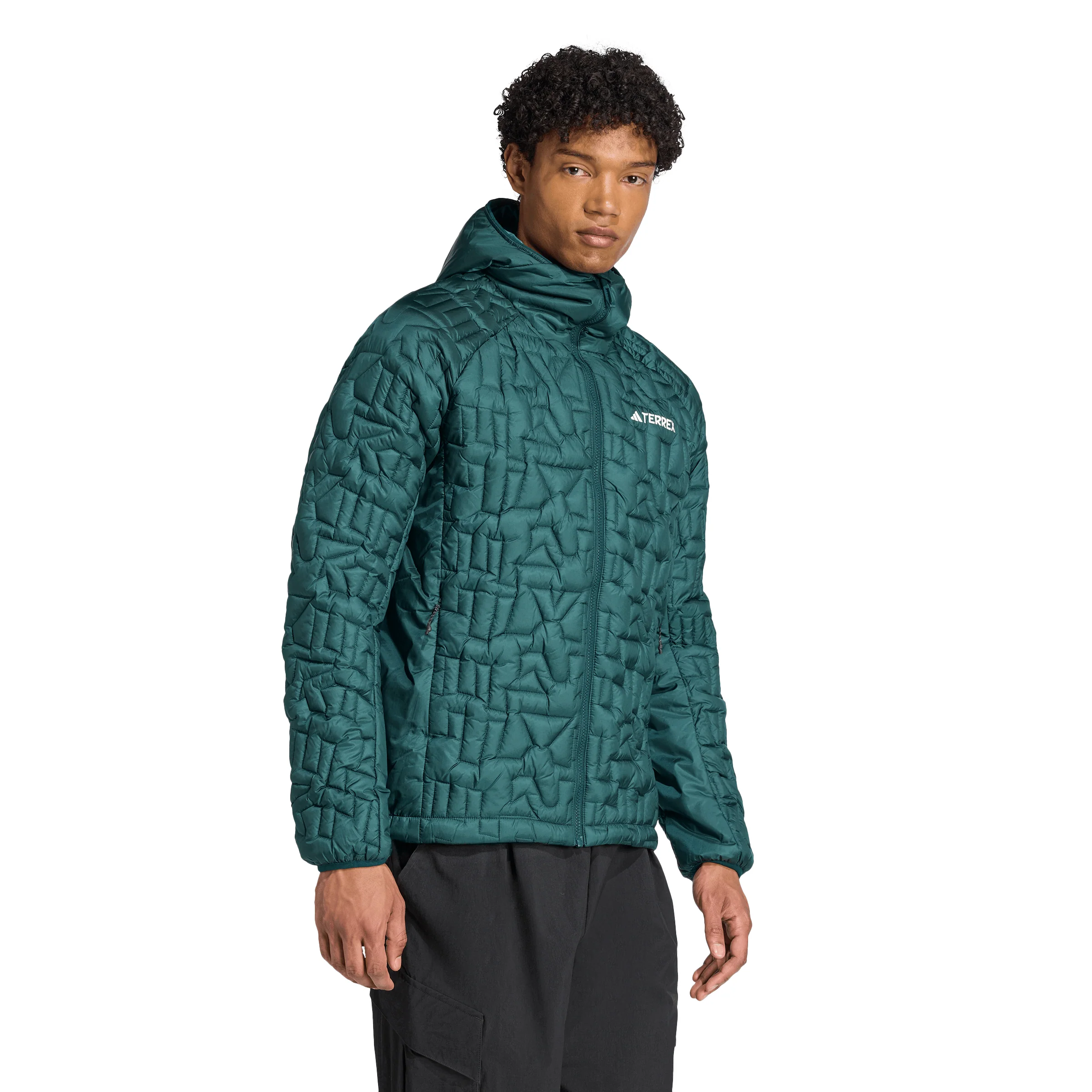 Adidas Terrex Men's Xperior PrimaLoft Loose Fill Insulated Hooded Jacket - Image 4
