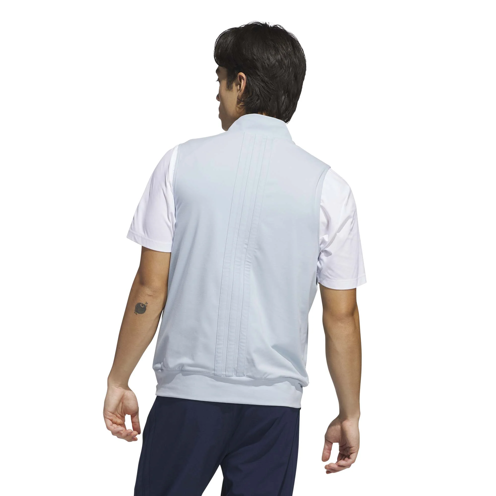 Adidas Men's Ultimate365 Tour Full-Zip Vest - Wonder Blue - Image 3
