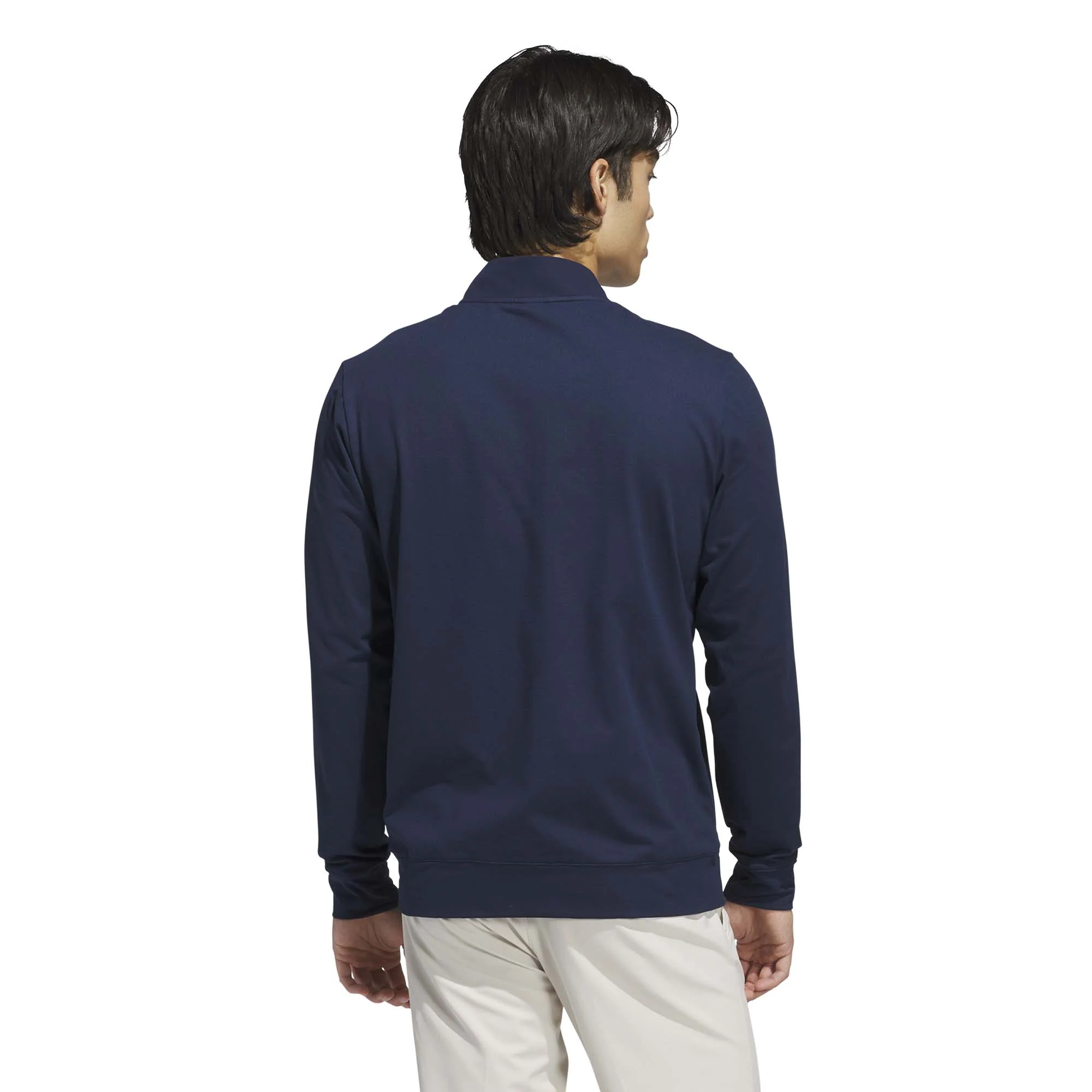 Adidas Men's Ultimate365 Tour Quarter-Zip Pullover - Collegiate Navy - Image 3