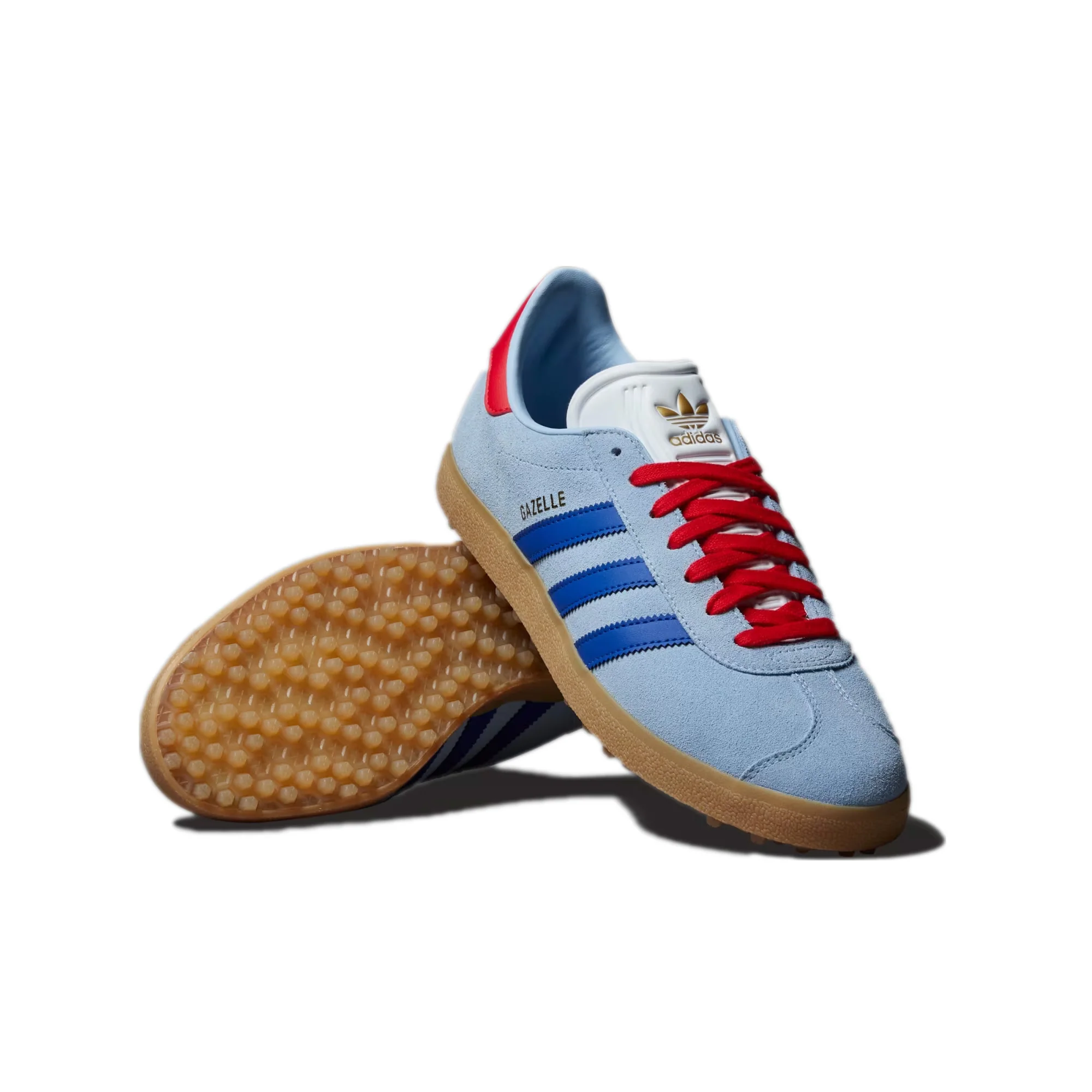 Adidas Originals Gazelle Spikeless Golf Shoes -Clear Sky - Image 2