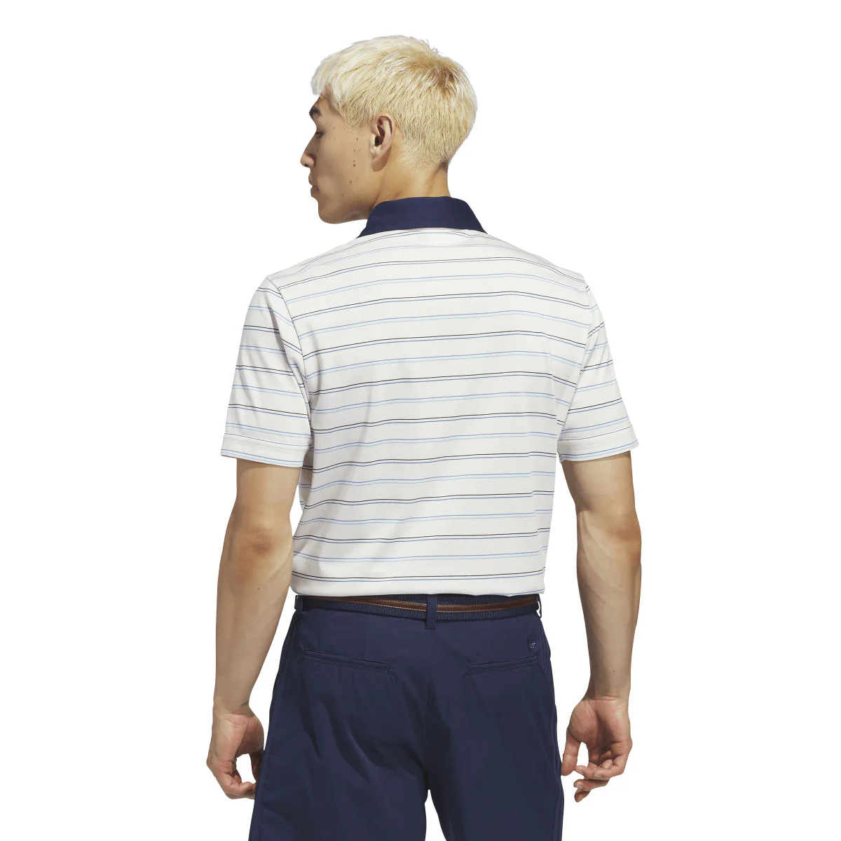 Adidas Men's Originals Archive Stripe Polo - Chalk White - Image 3