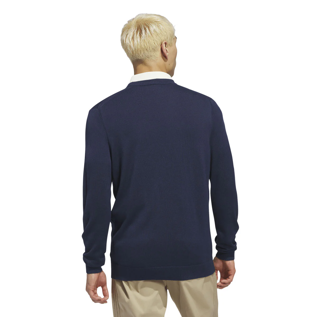 Adidas Men's Originals Cashmere Sweater - Night Indigo - Image 3