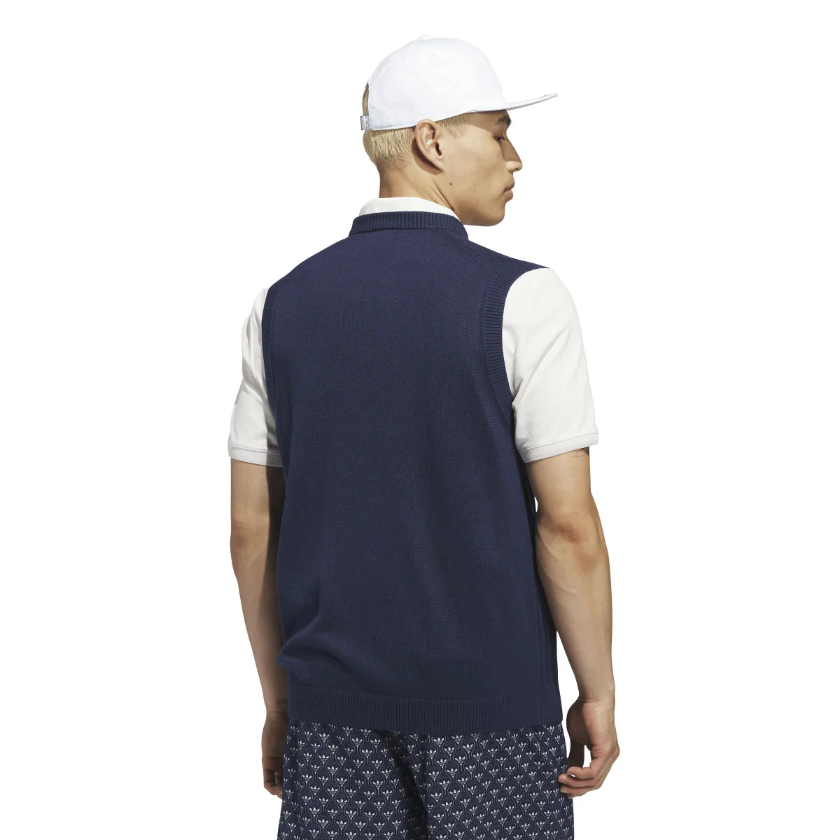 Adidas Men's Originals Cashmere Vest - Night Indigo - Image 3