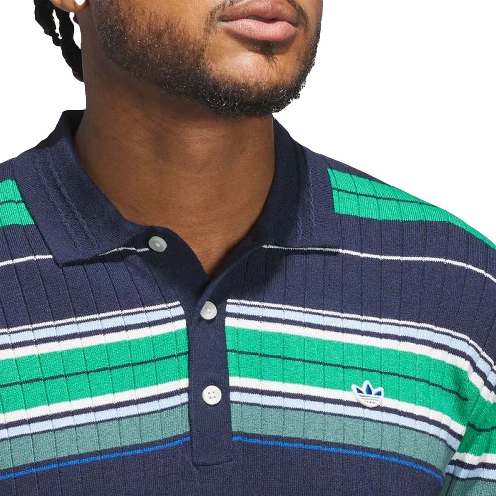 Adidas Men's Originals Knit Golf Polo - Image 3
