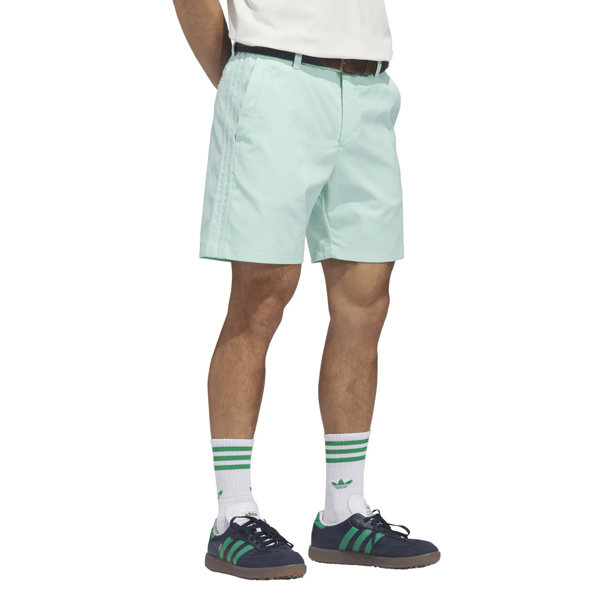 Adidas Men's Originals Twistweave Shorts - Clear Mint - Image 2