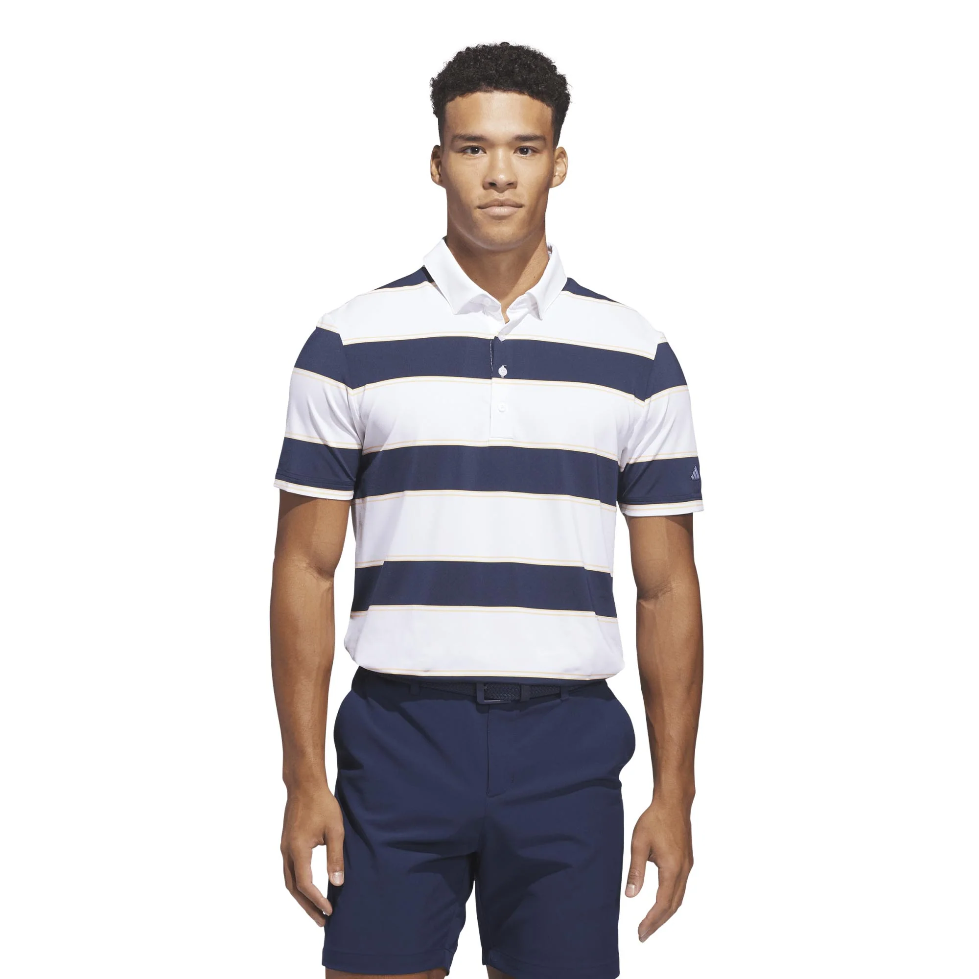Adidas Men's Ultimate365+ Jumbo Stripe Climacool Polo - Image 2