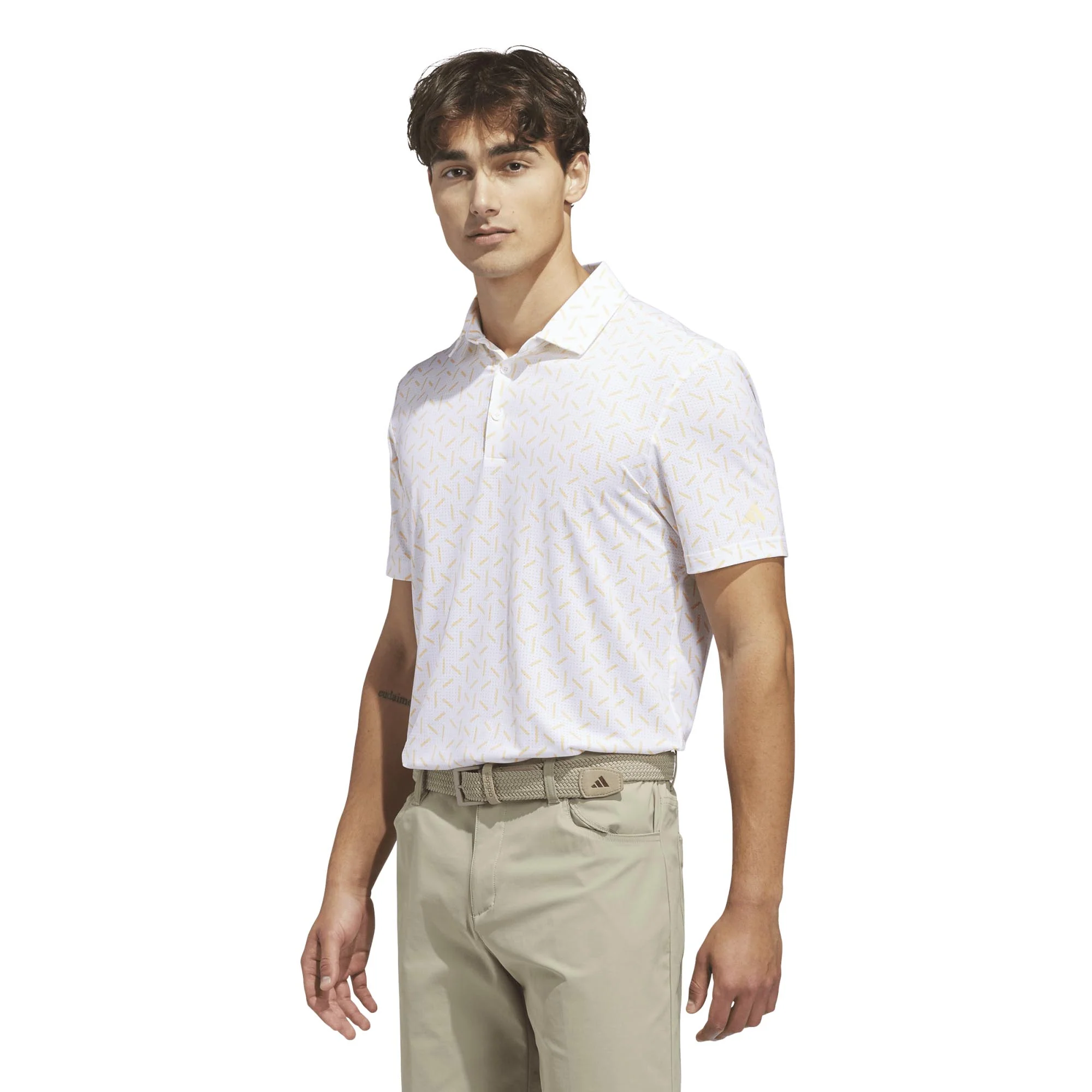 Adidas Men's Ultimate365 Mesh Print Climacool Polo - Image 2