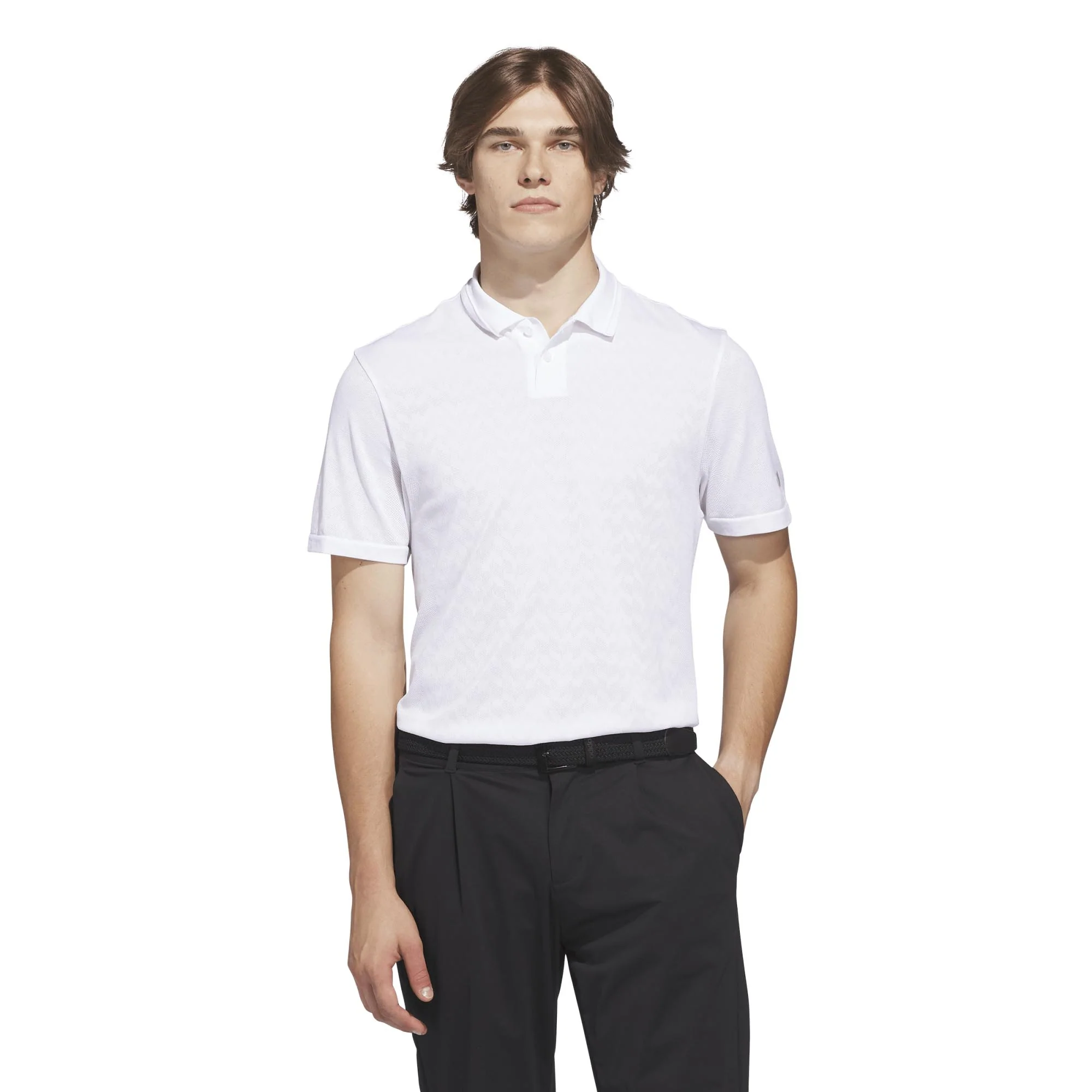 Adidas Men's Ultimate365 Tour Seamless Polo - White - Image 2
