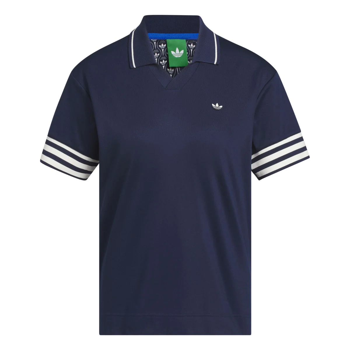 Adidas Women's Originals 3-Stripe Polo - Night Indigo