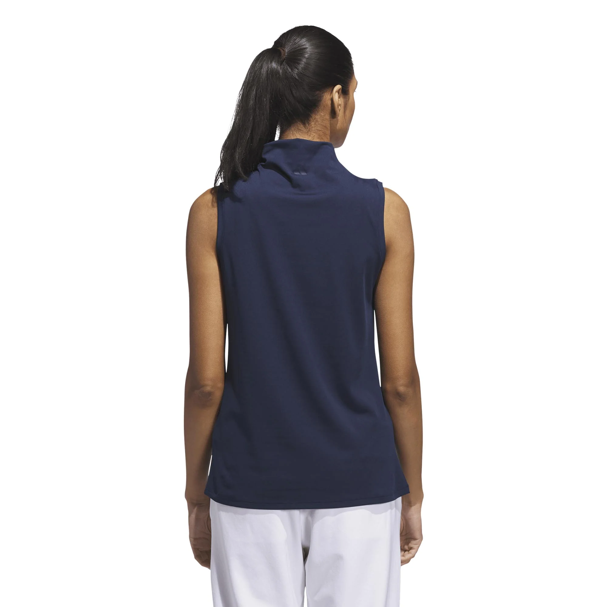 Adidas Women's Ultimate365 Sleeveless Mock Neck Top - Image 3