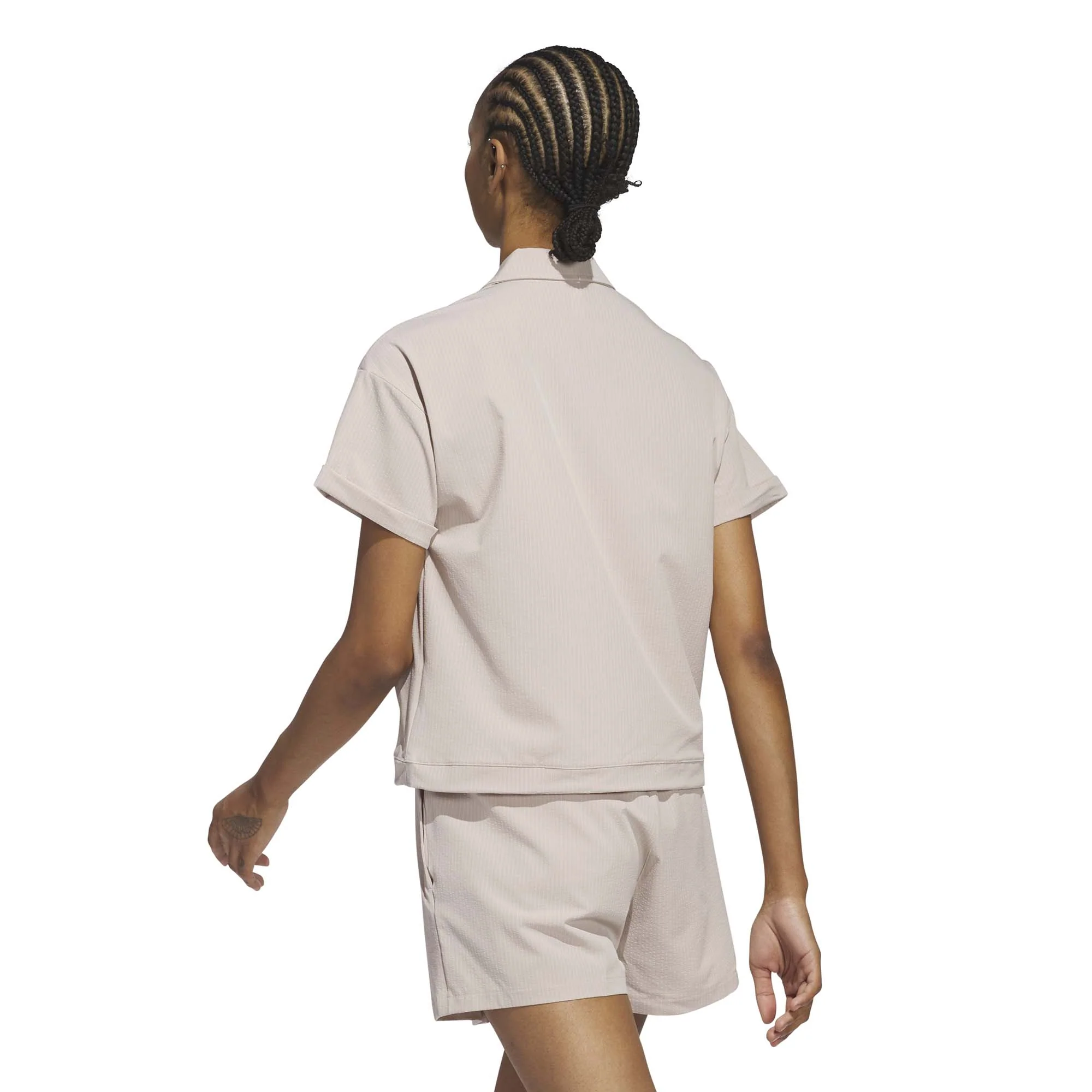 Adidas Women's Go-To Short Sleeve Layer Sweatshirt - Image 3