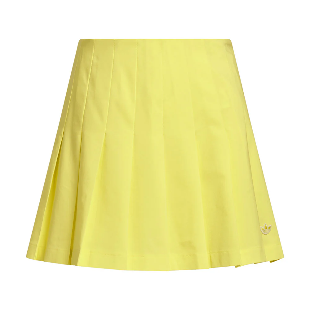 Adidas Women's Originals Pleated Skort - Pure Lemon