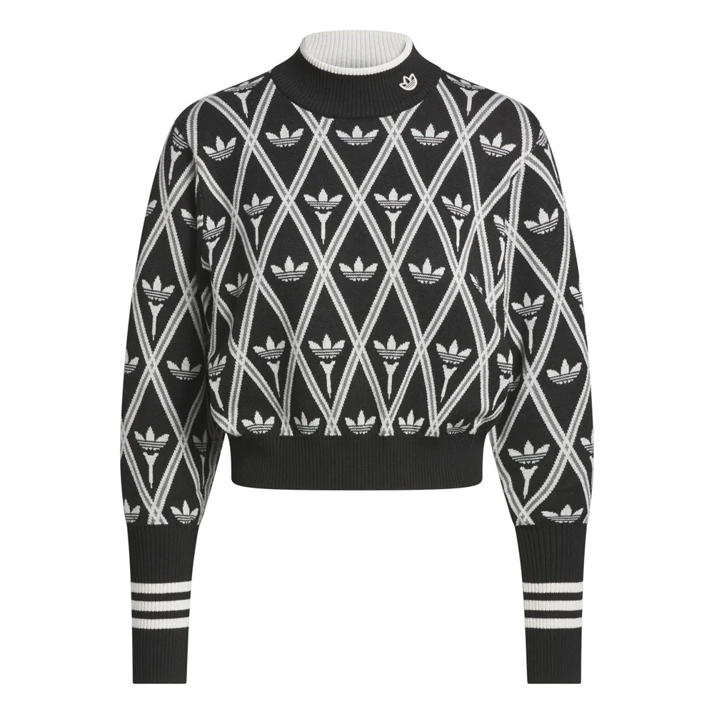 Adidas Women's Originals Trefoil Turtleneck Jumper