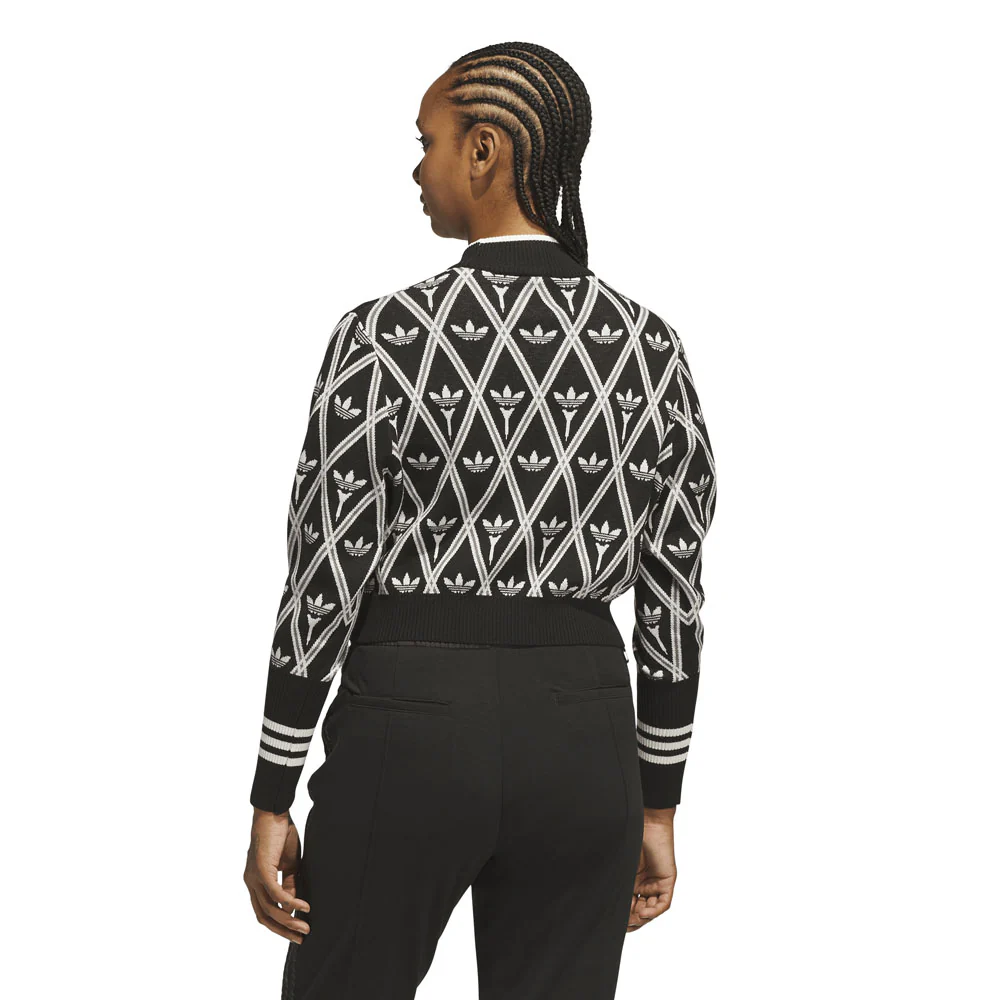 Adidas Women's Originals Trefoil Turtleneck Jumper - Image 3