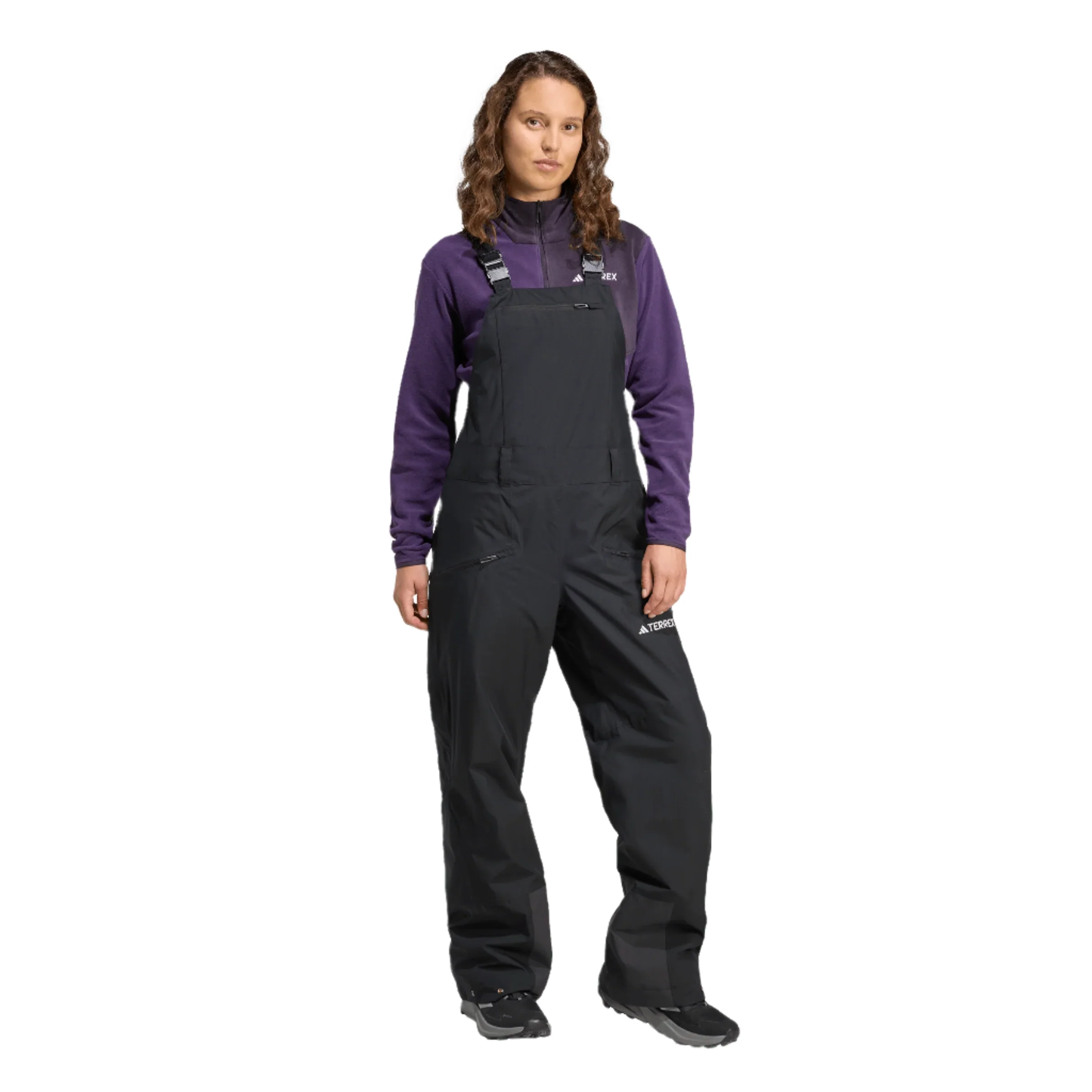 Adidas Terrex Women's Multi 2 Layer Insulated CLIMAPROOF Bib Pants - Image 3
