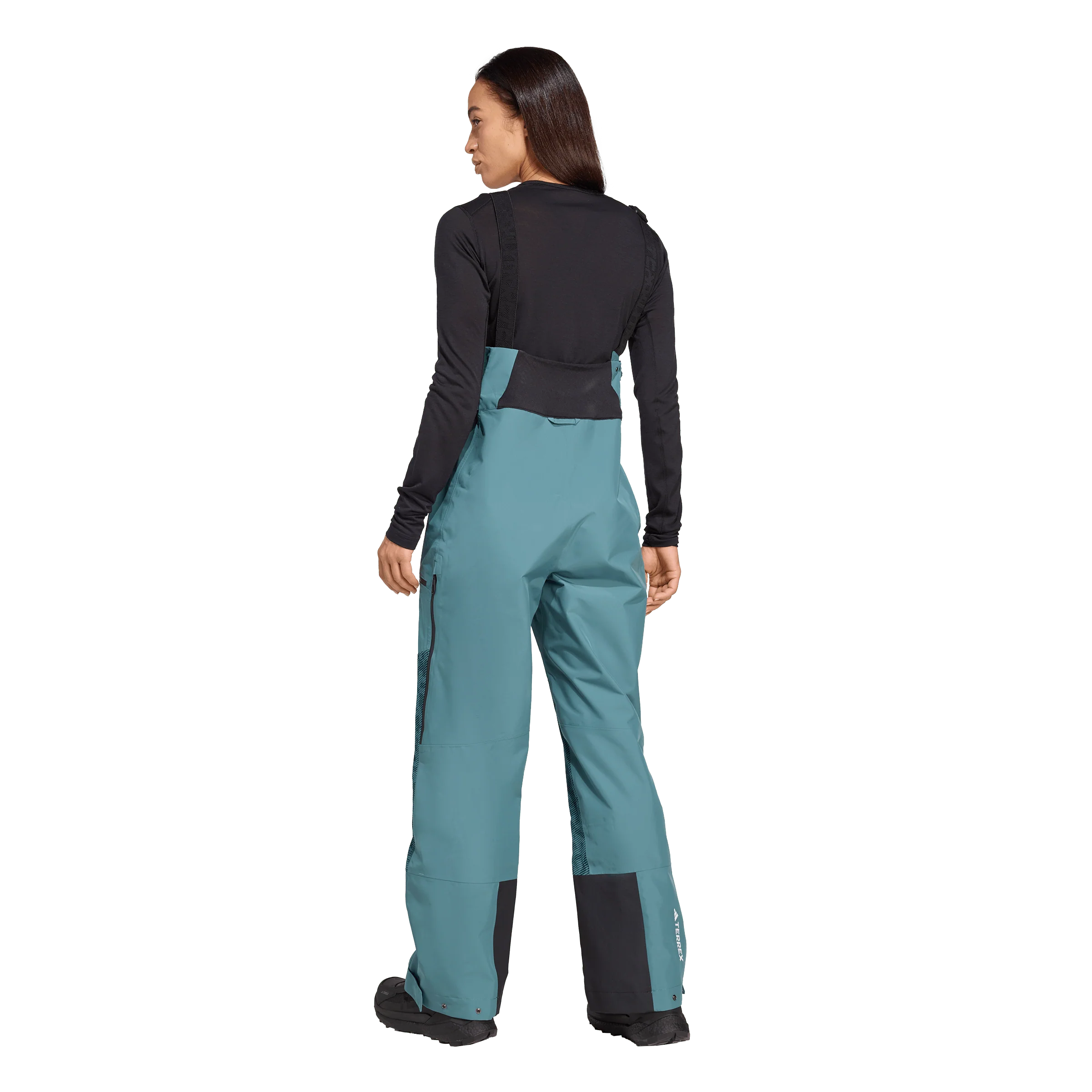Adidas Terrex Women's Xperior Hybrid PRIMEKNIT CLIMAPROOF+ Bib Pants - Image 4