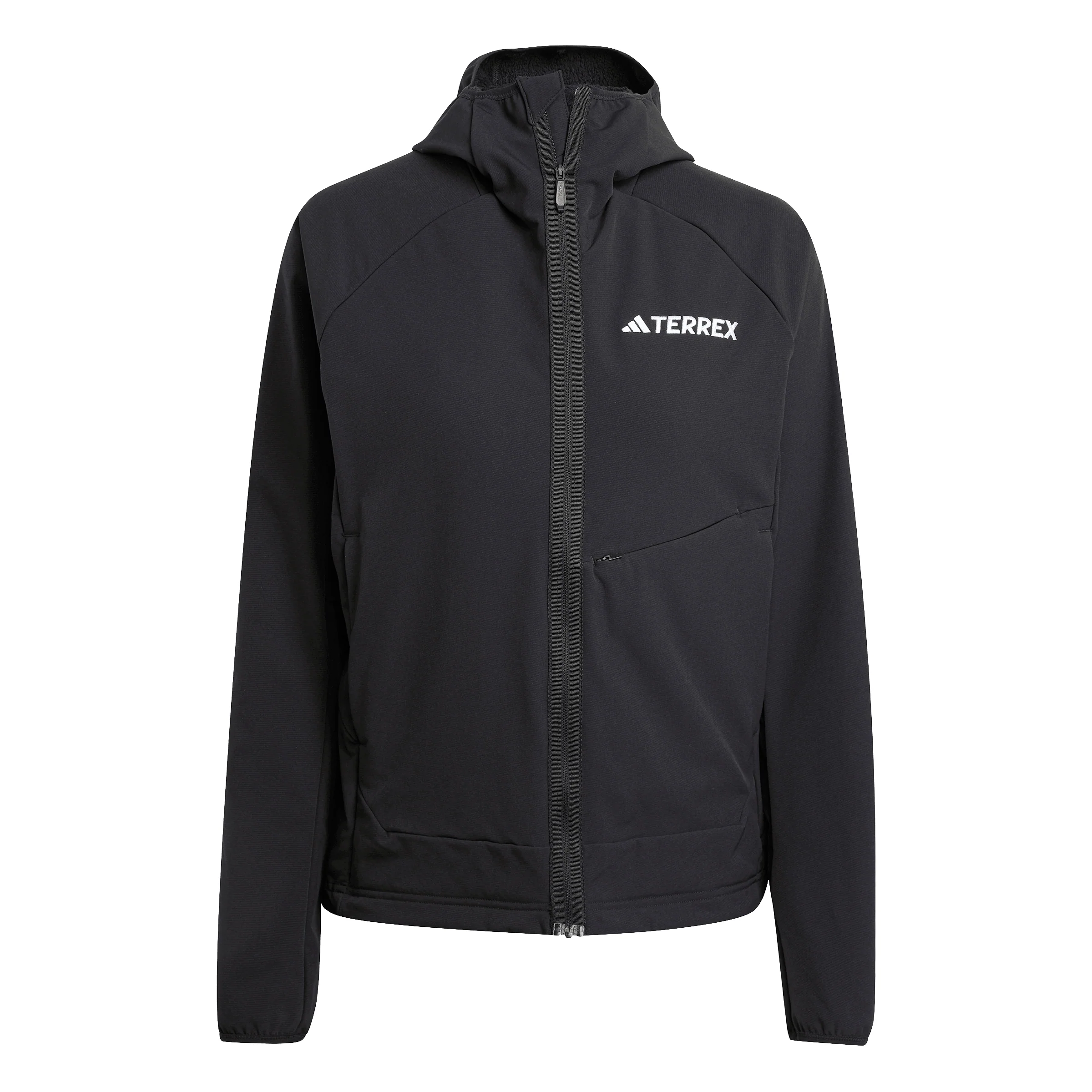 Adidas Terrex Women's Xperior Softshell Fleece Hooded Jacket - Black
