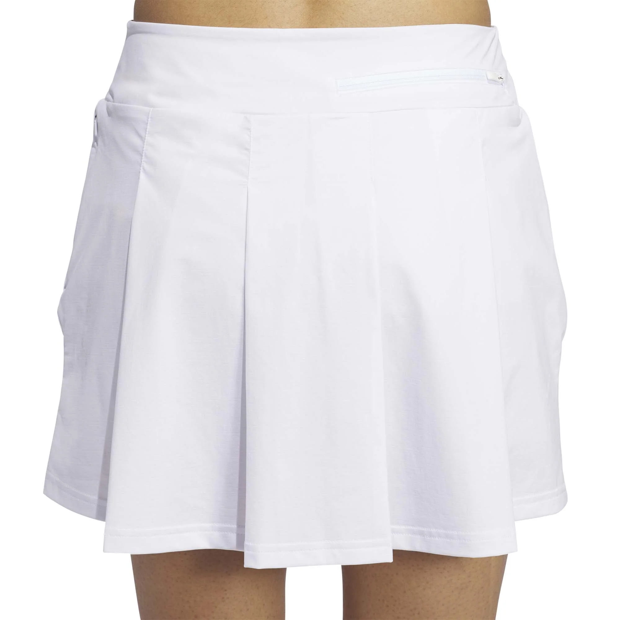 Adidas Women's Ultimate365 Tour Pleated Skort - White - Image 3