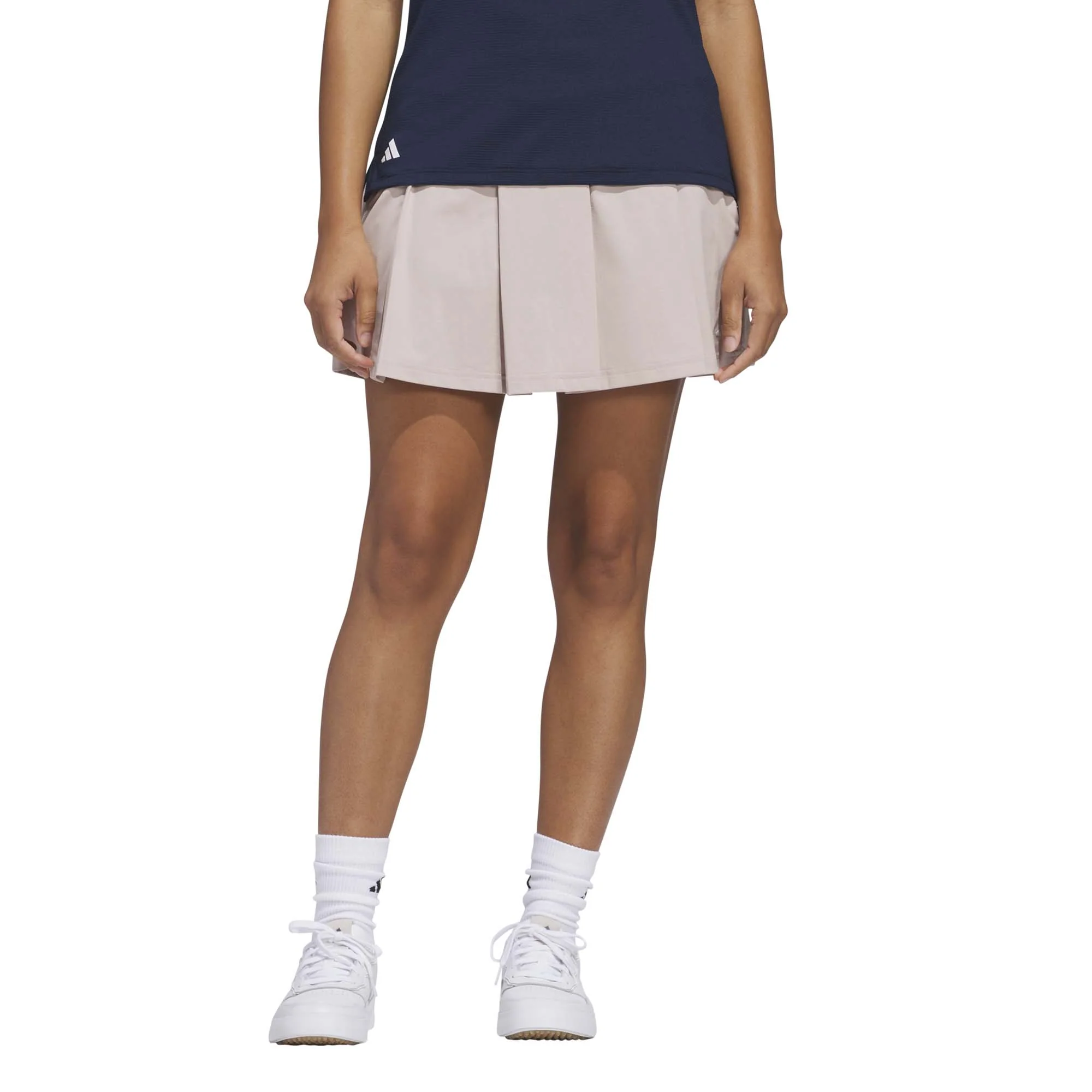 Adidas Women's Ultimate365 Tour Pleated Skort - Wonder Taupe - Image 2