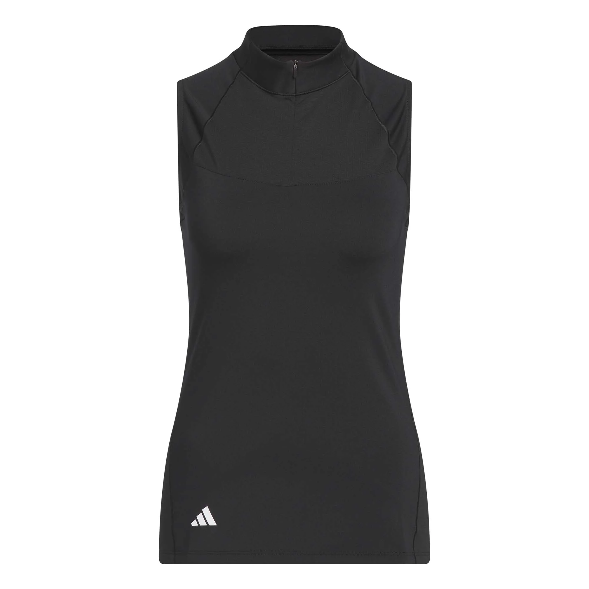Adidas Women's Ultimate365 Zip Mock Neck - Black