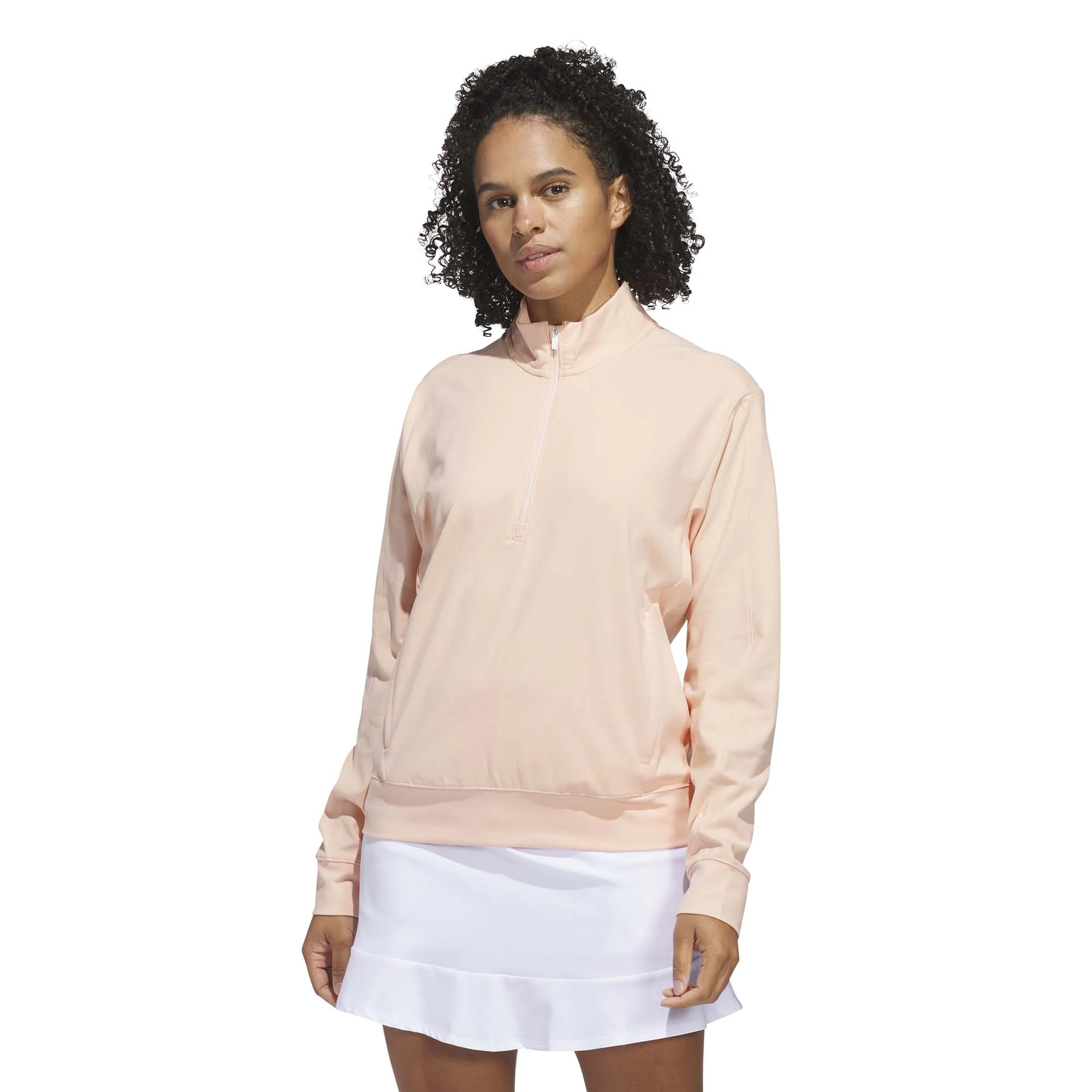 Adidas Women's Ultimate365 Half-Zip Layering Top - Image 2