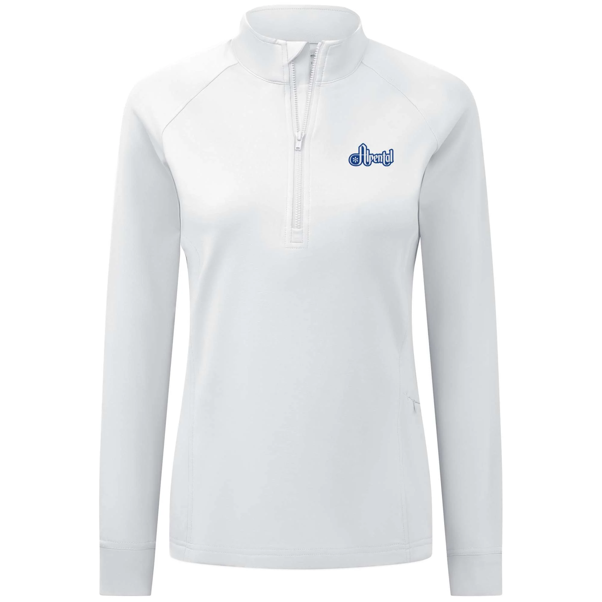 Alpental Women's Midweight 1/4 Zip Full Color Logo - Image 6