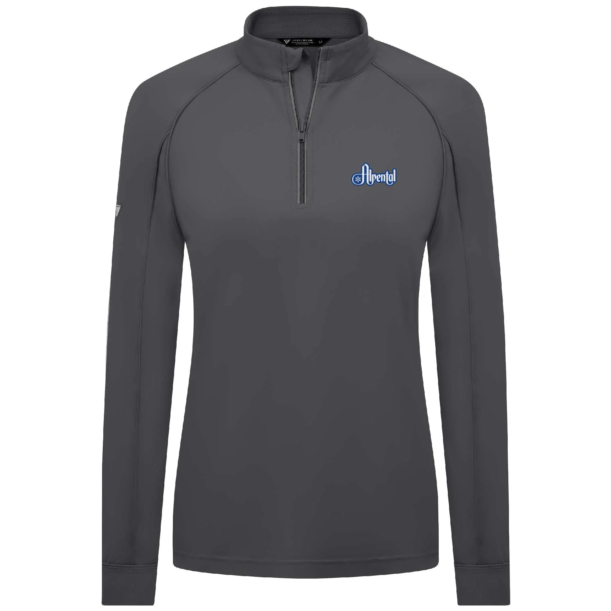 Alpental Women's Lightweight 1/4 Zip Full Color  Logo - Image 5
