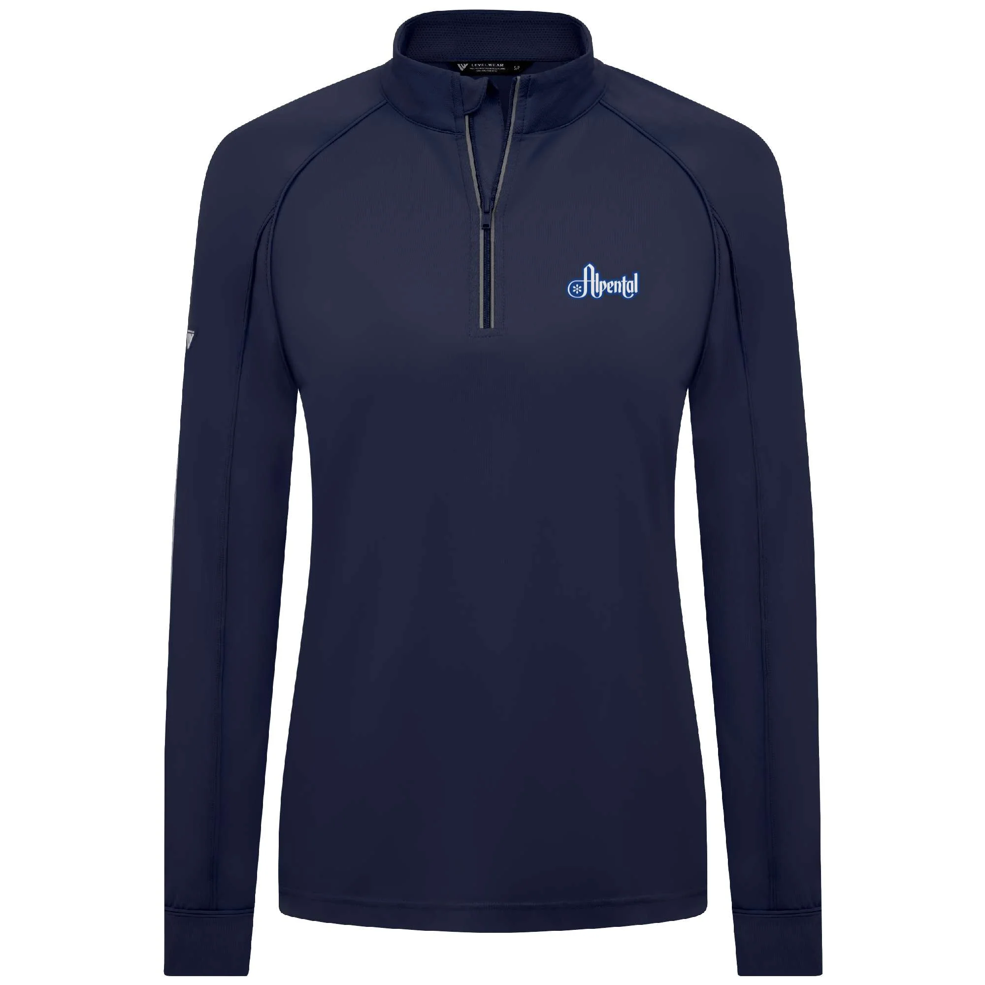 Alpental Women's Lightweight 1/4 Zip Full Color  Logo - Image 6