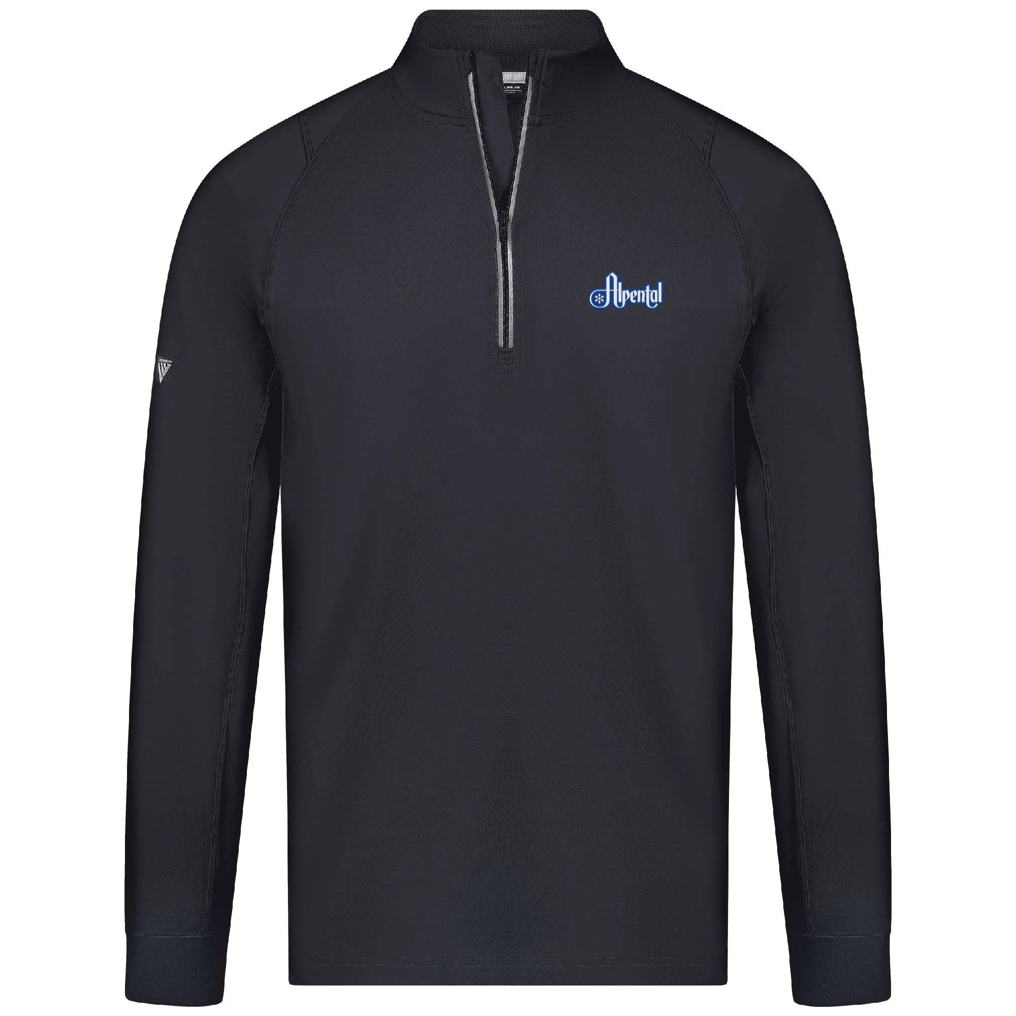 Alpental Men's Lightweight 1/4 Zip Full Color  Logo - Image 2