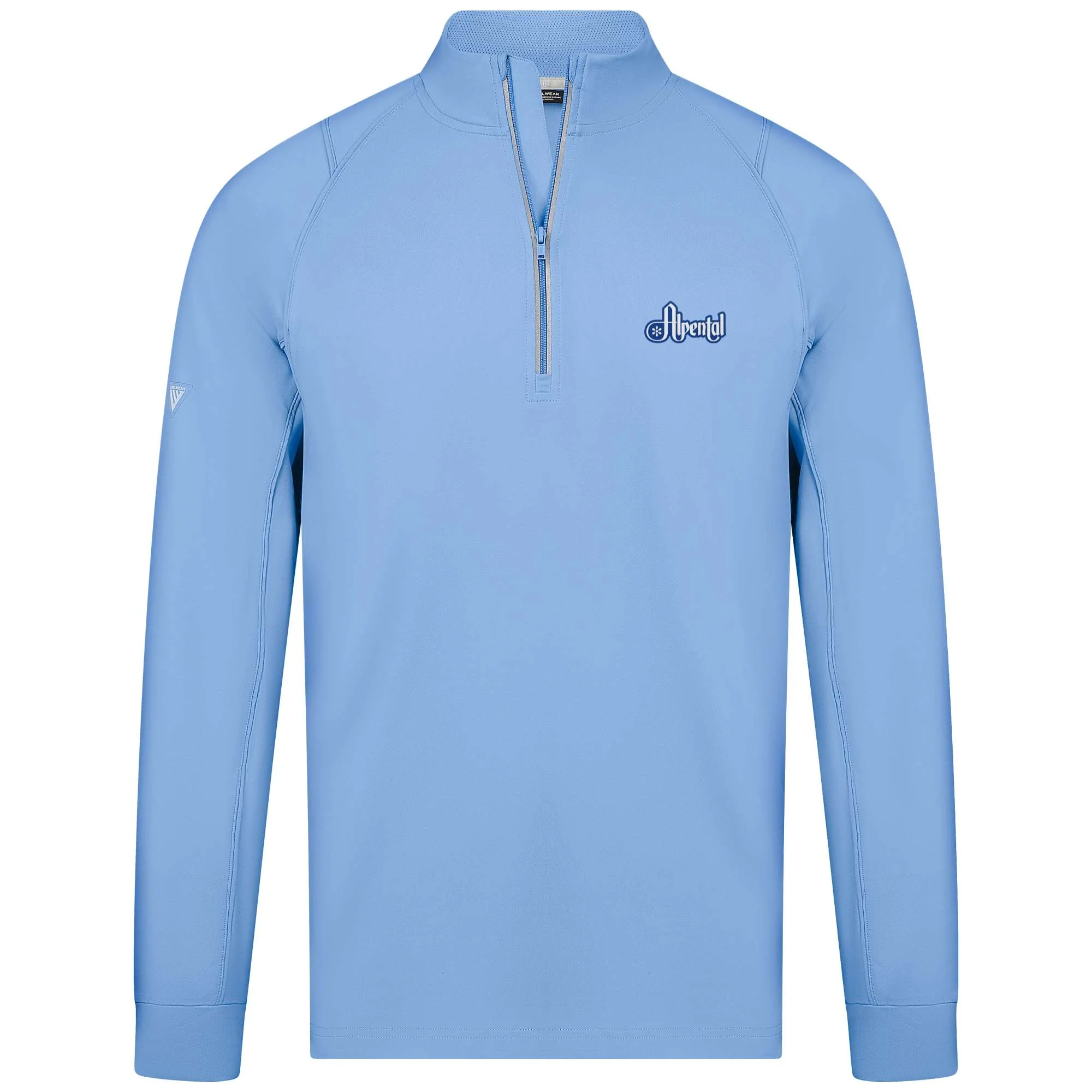 Alpental Men's Lightweight 1/4 Zip Full Color  Logo - Image 3