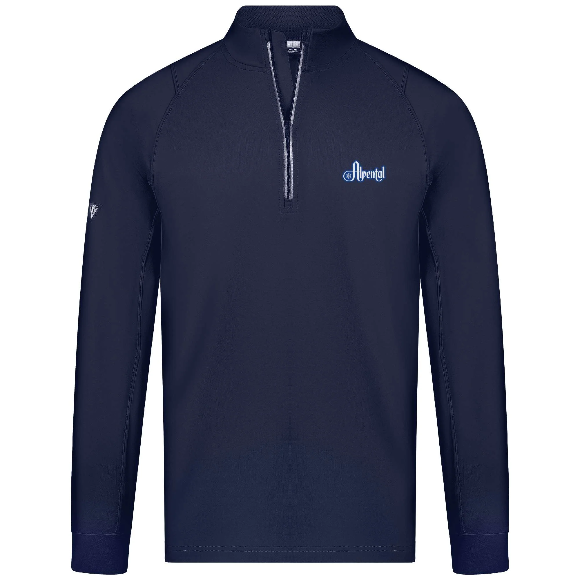 Alpental Men's Lightweight 1/4 Zip Full Color  Logo - Image 4