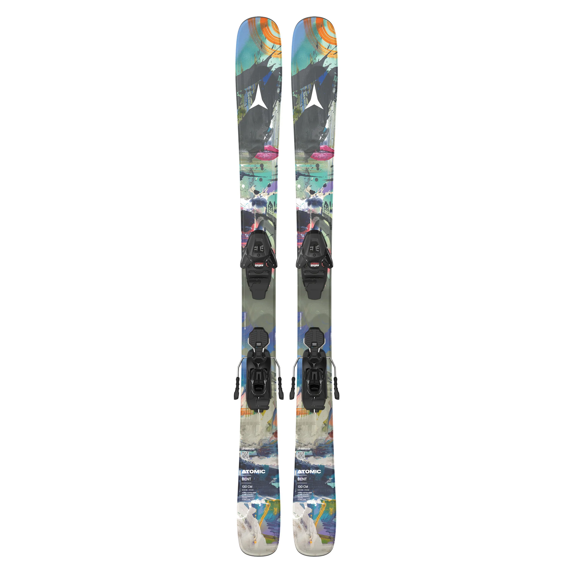 Atomic Junior's Bent JR 110-1130 + L 6 GW Skis 2027 - Image 2