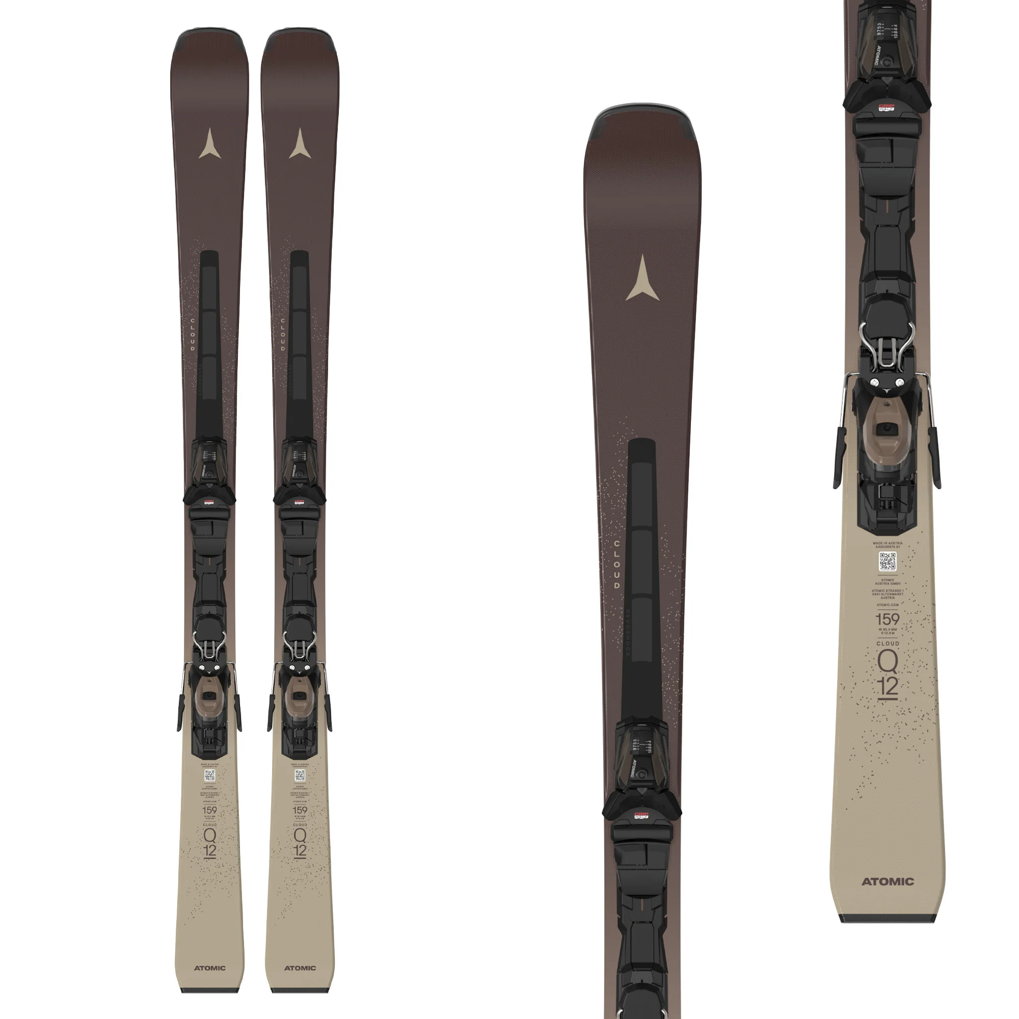 Atomic Women's Cloud Q12 Revoshock C + M 10 GW Skis 2027