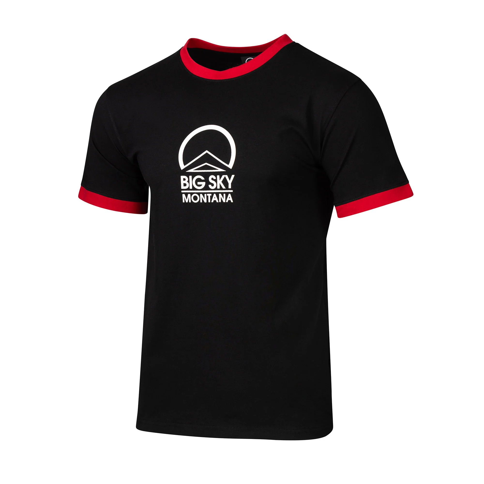 Big Sky Men's Ringer T-Shirt - Image 3