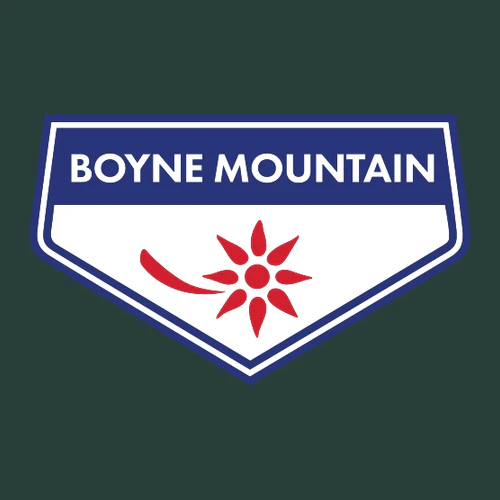 Boyne Mountain Adult Hoodie Full Color Chest Logo Forest - Image 2
