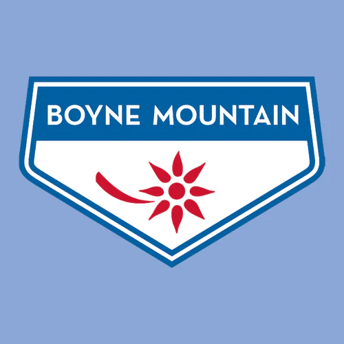 Boyne Mountain Adult Hoodie Full Color Chest and Back Logo Carolina Blue - Image 5