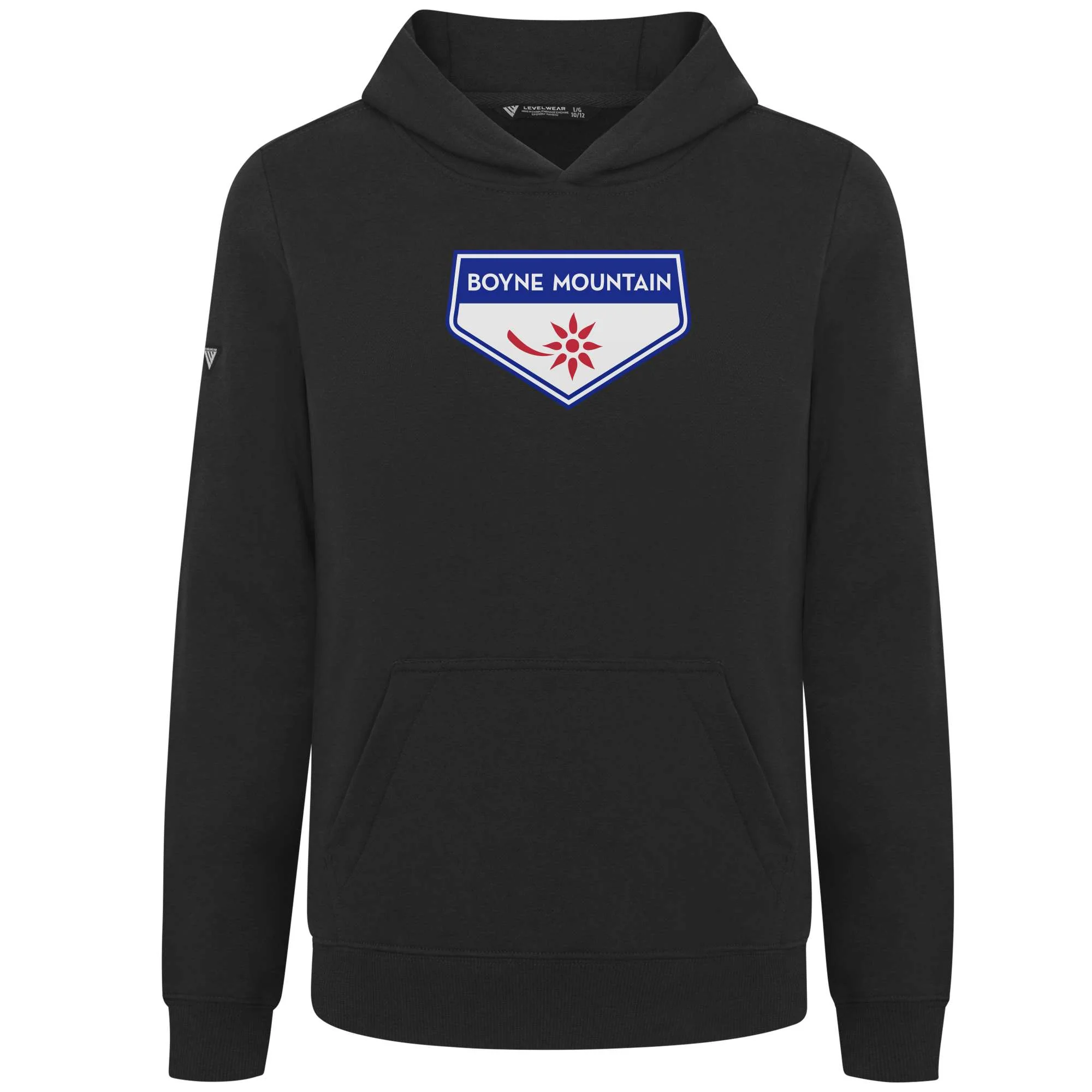 Boyne Mountain Kid's Hoody Full Color Chest Logo