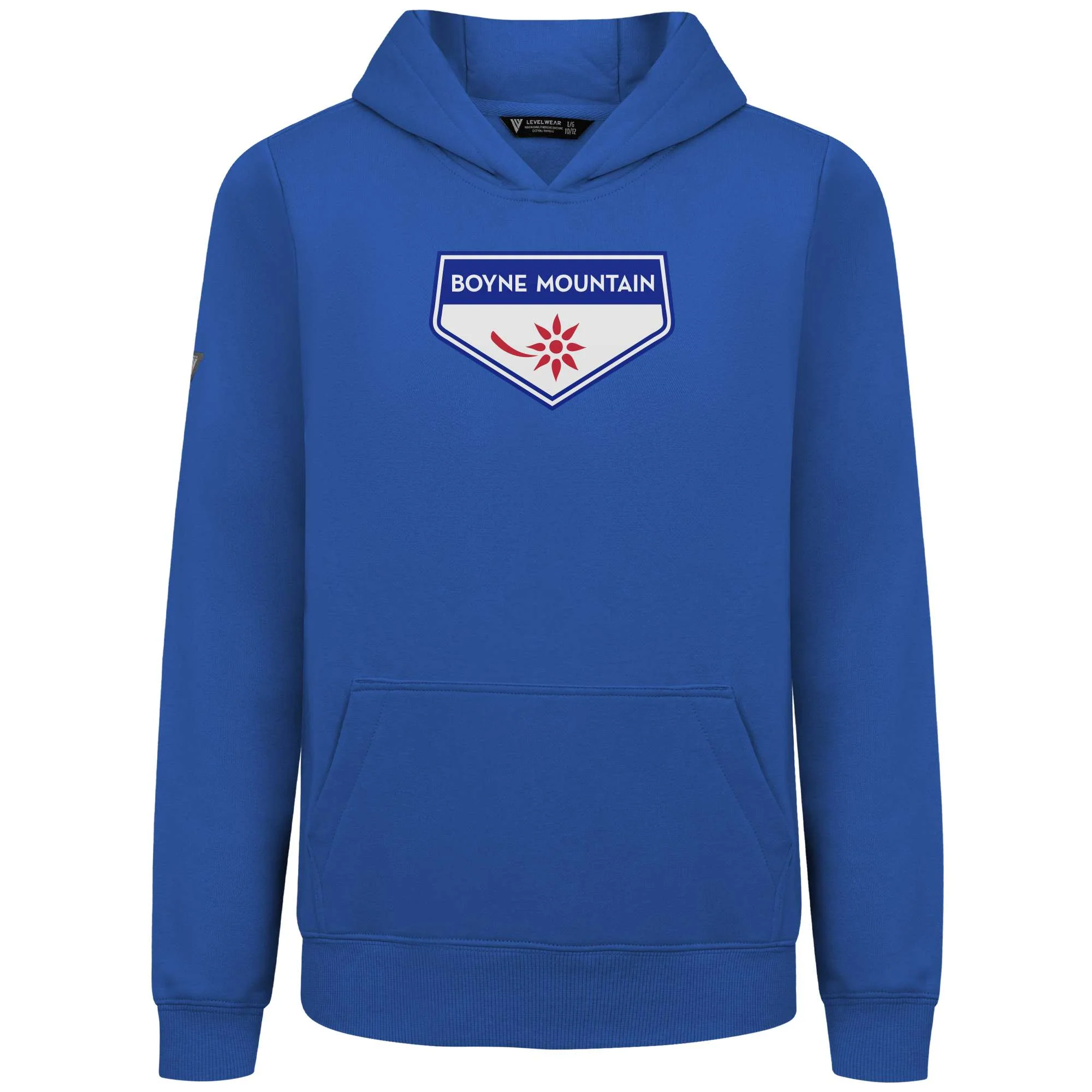 Boyne Mountain Kid's Hoody Full Color Chest Logo - Image 6